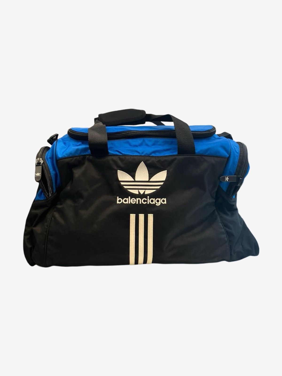 Balenciaga Balenciaga x Adidas Blue Black Duffle Bag Size ONE SIZE - 1 Thumbnail