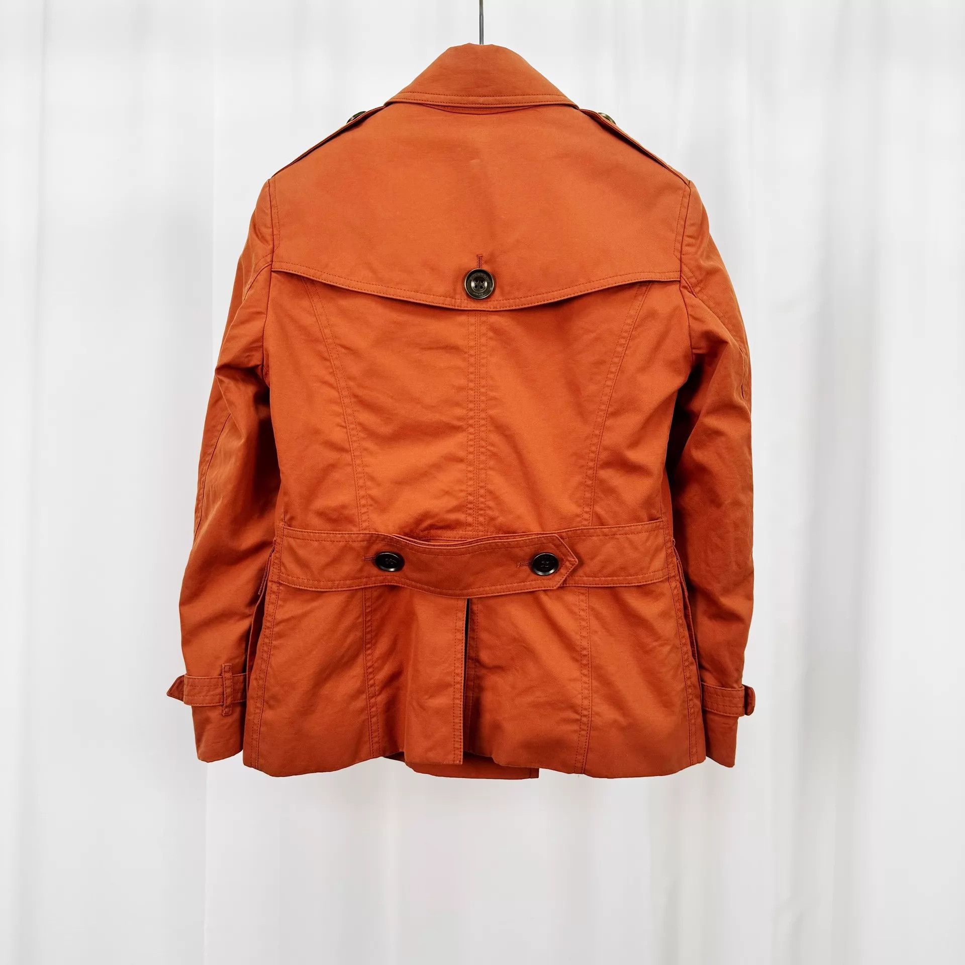 Burberry Burberry DB Check Lined Trench Coat UK4 98 New Size XS / US 0-2 / IT 36-38 - 2 Thumbnail