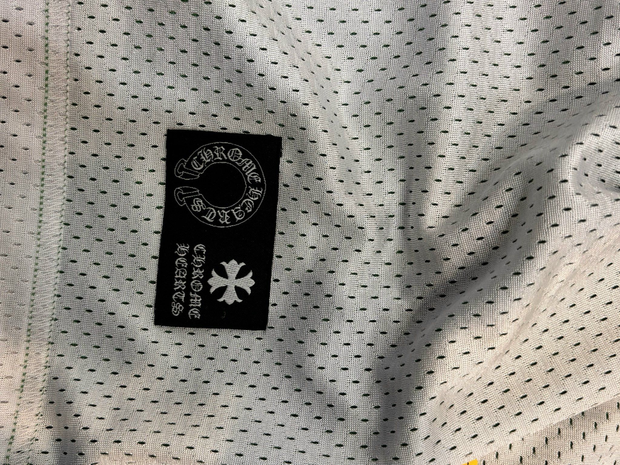 Chrome Hearts CHROME HEARTS Mesh Reversible Basketball Jersey GREEN/WHITE Size US L / EU 52-54 / 3 - 17 Thumbnail