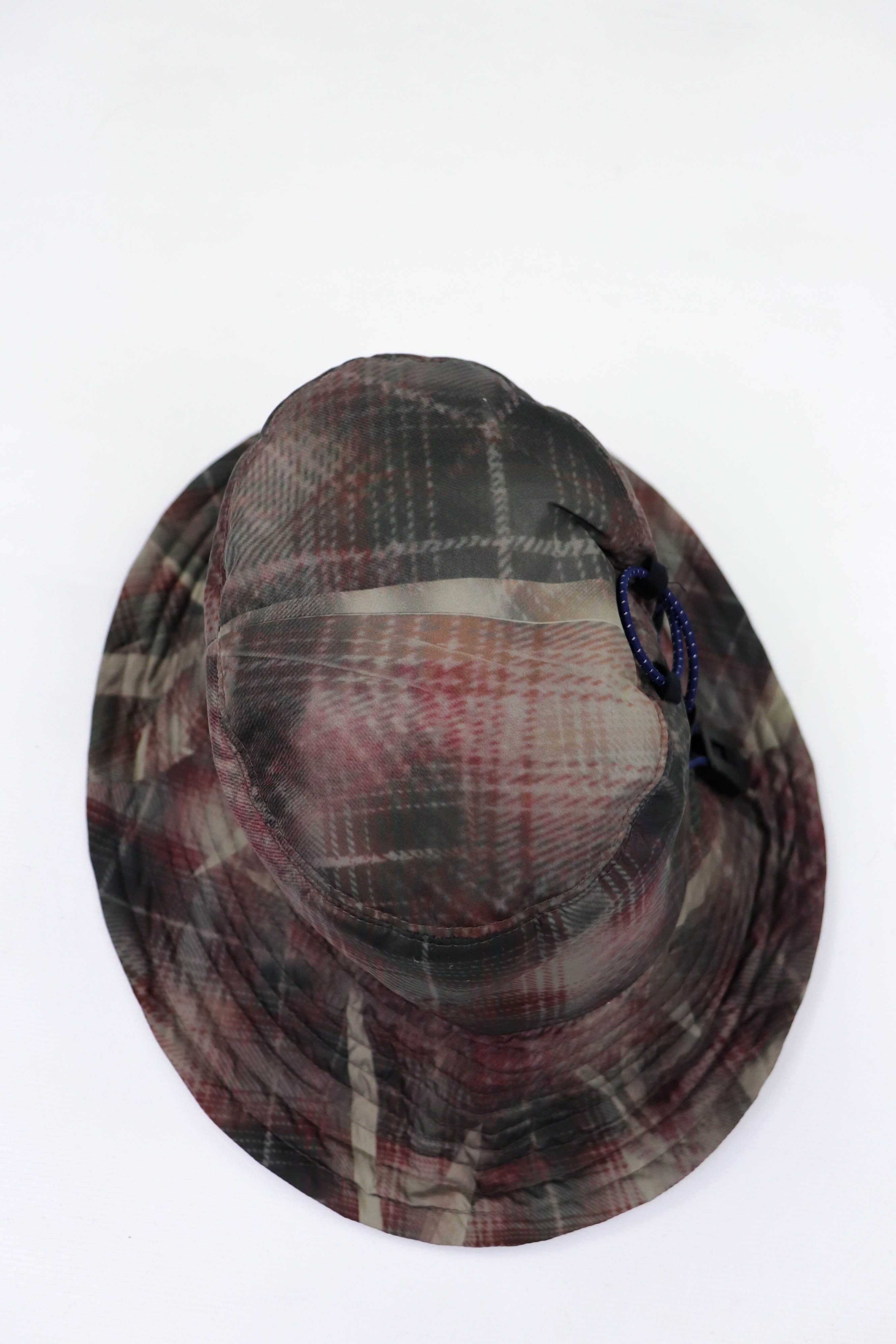 Other Tonsure Pre S/S 2019 Crunched Check Print Bucket Hat Size ONE SIZE - 11 Thumbnail
