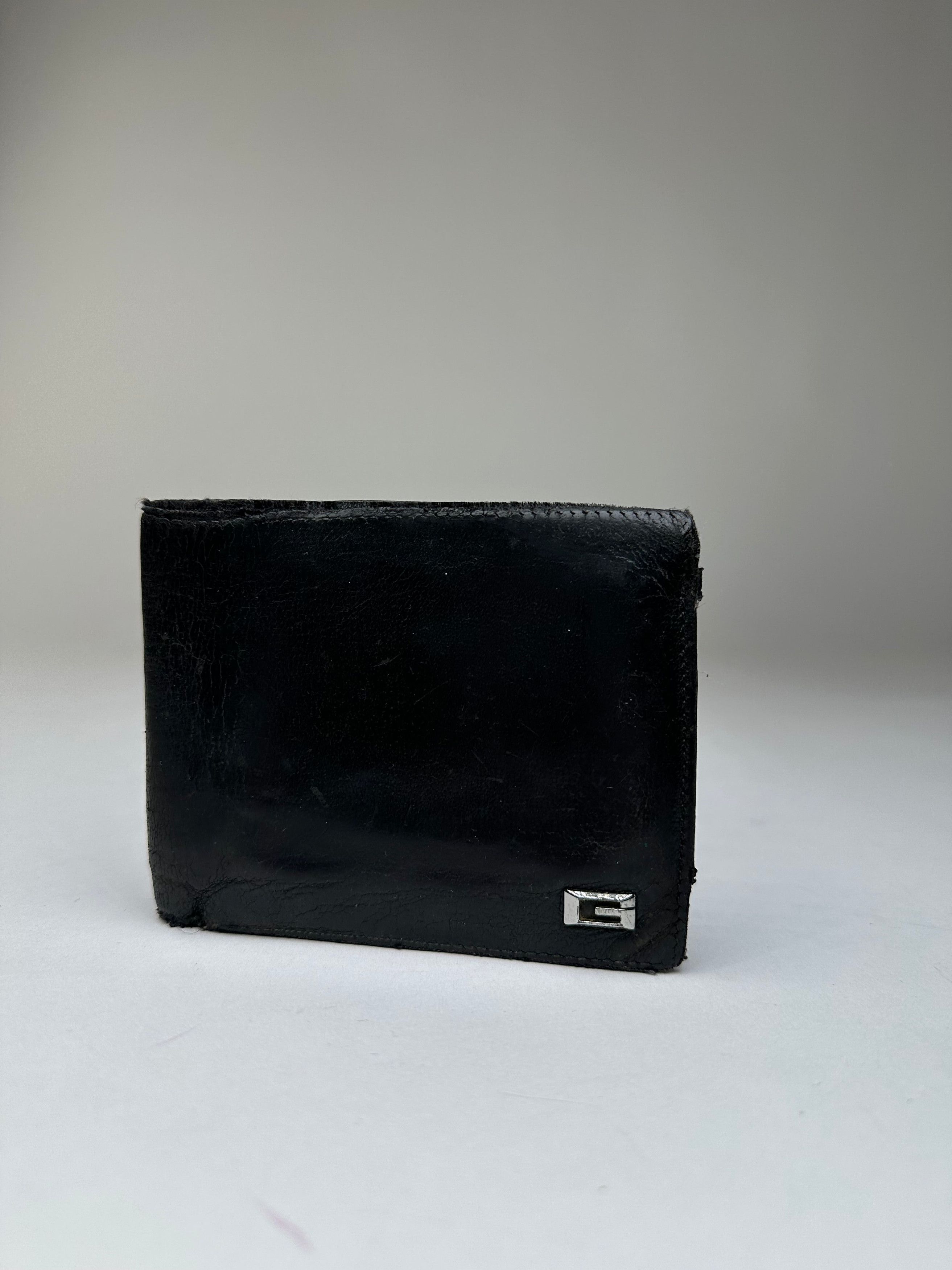 Gucci Vintage Leather Bifold Wallet Black Size ONE SIZE - 1 Thumbnail