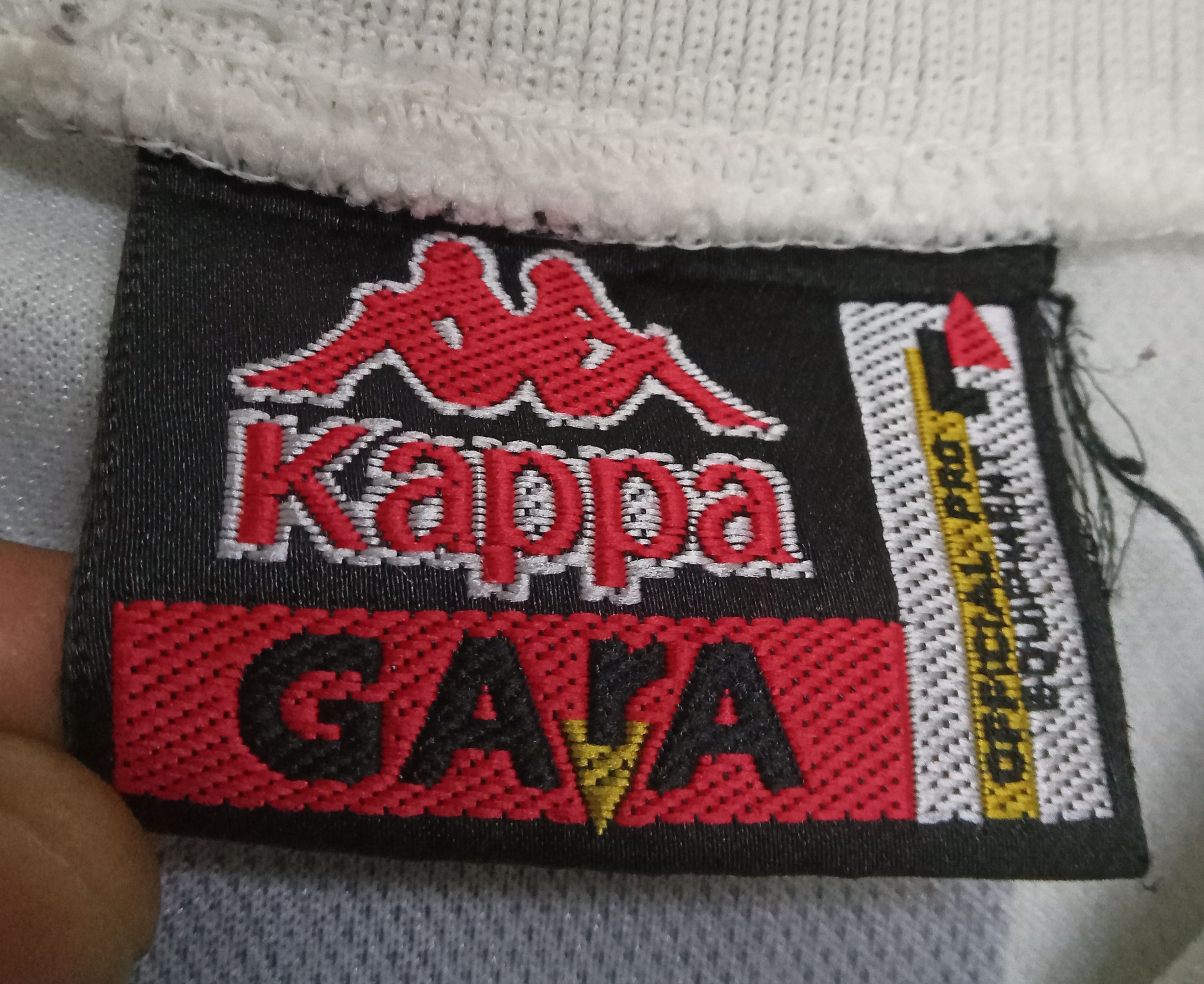 Kappa Juventus Danone Kappa Vintage Jersey Size US L / EU 52-54 / 3 - 3 Thumbnail