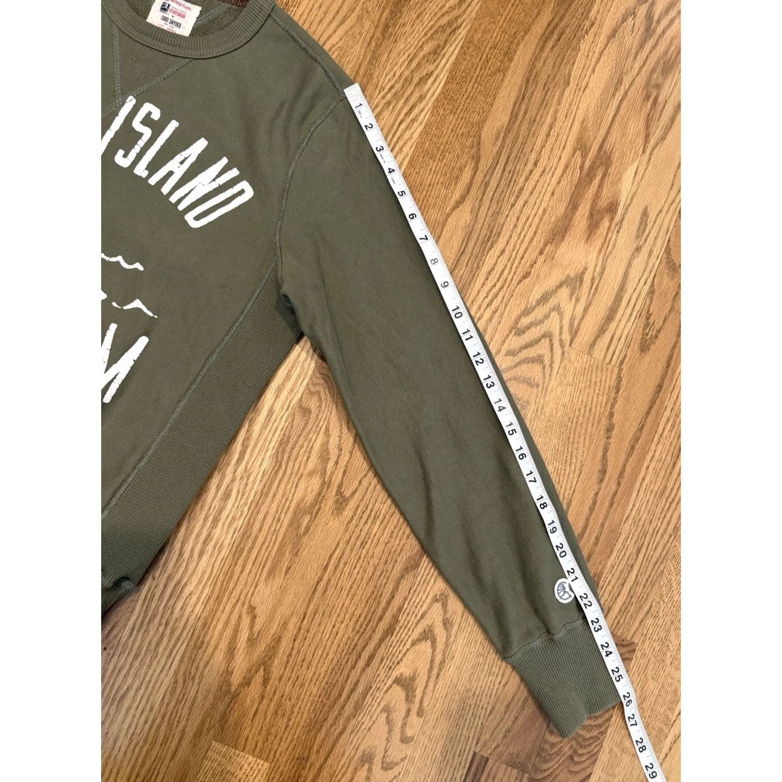 Todd Snyder Todd Snyder Sweatshirt Men’s Small Green Graphic Print Crewneck Pullover Long Sleeve Fleece Cotton Size US S / EU 44-46 / 1 - 8 Thumbnail