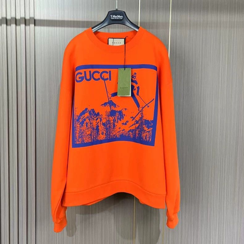 Gucci Gucci The latest ski printed letter sweatshirt 2502-Nextarr Size US XS / EU 42 / 0 - 1 Thumbnail
