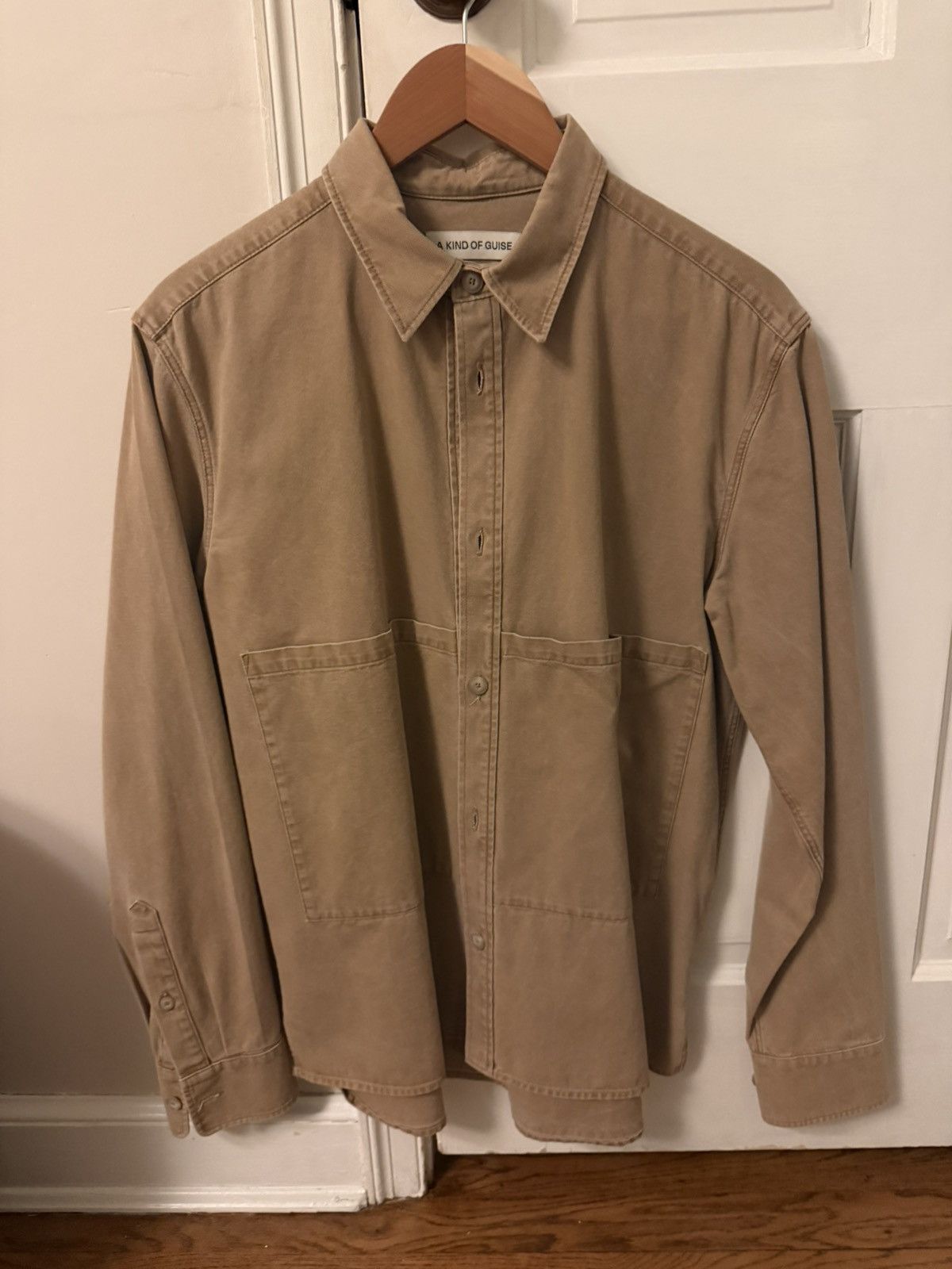 A Kind Of Guise A Kind of Guise Tan Thick Overshirt size M Size US M / EU 48-50 / 2 - 1 Thumbnail