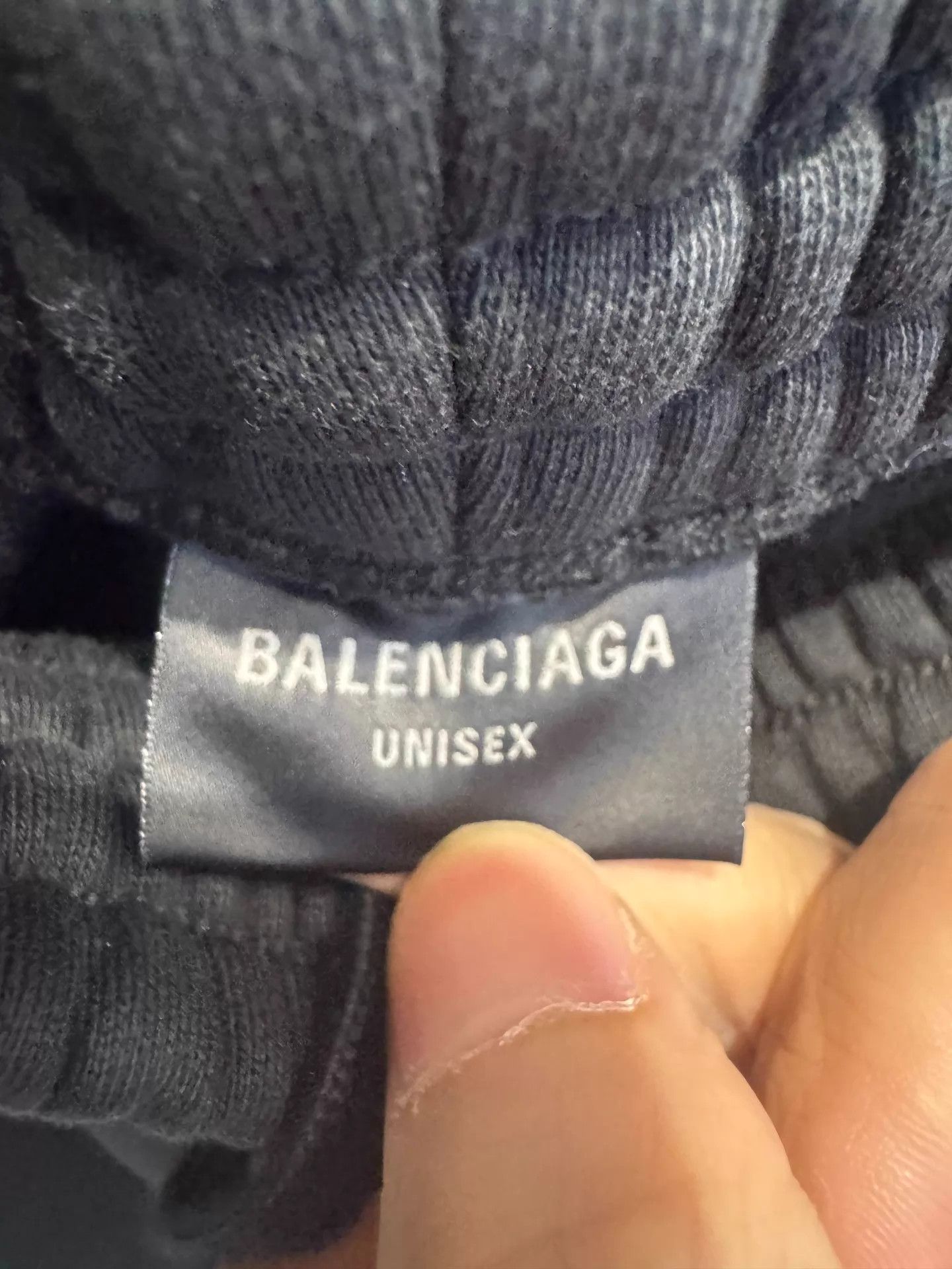 Balenciaga Balenciaga Distressed Logo Print Loose Unisex Pants M Size US 32 / EU 48 - 3 Thumbnail