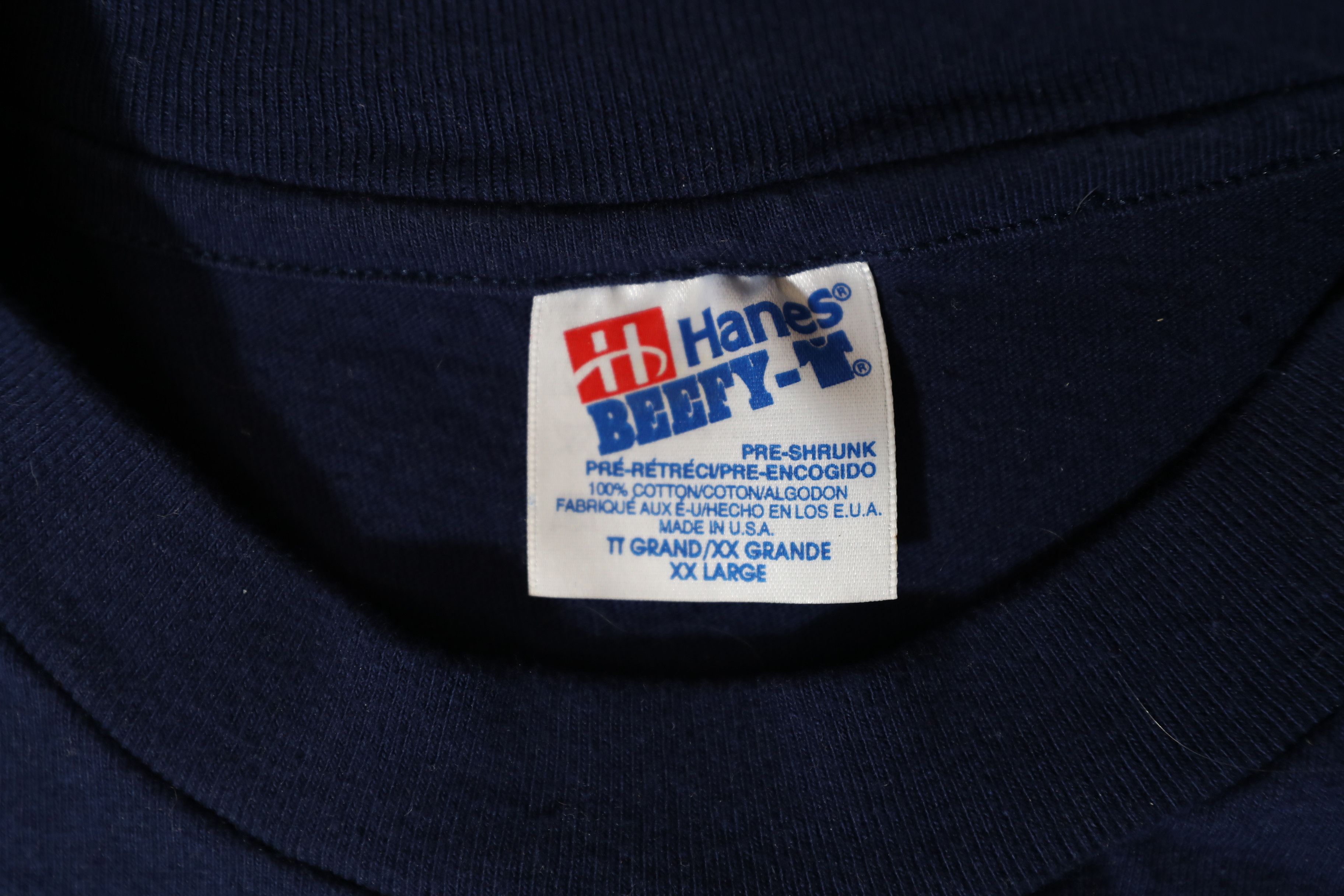 Hanes × Vintage Hanes Beefy Alaska Iditarod Single Stitch Vintage Tee (XXL) Size US XXL / EU 58 / 5 - 10 Thumbnail