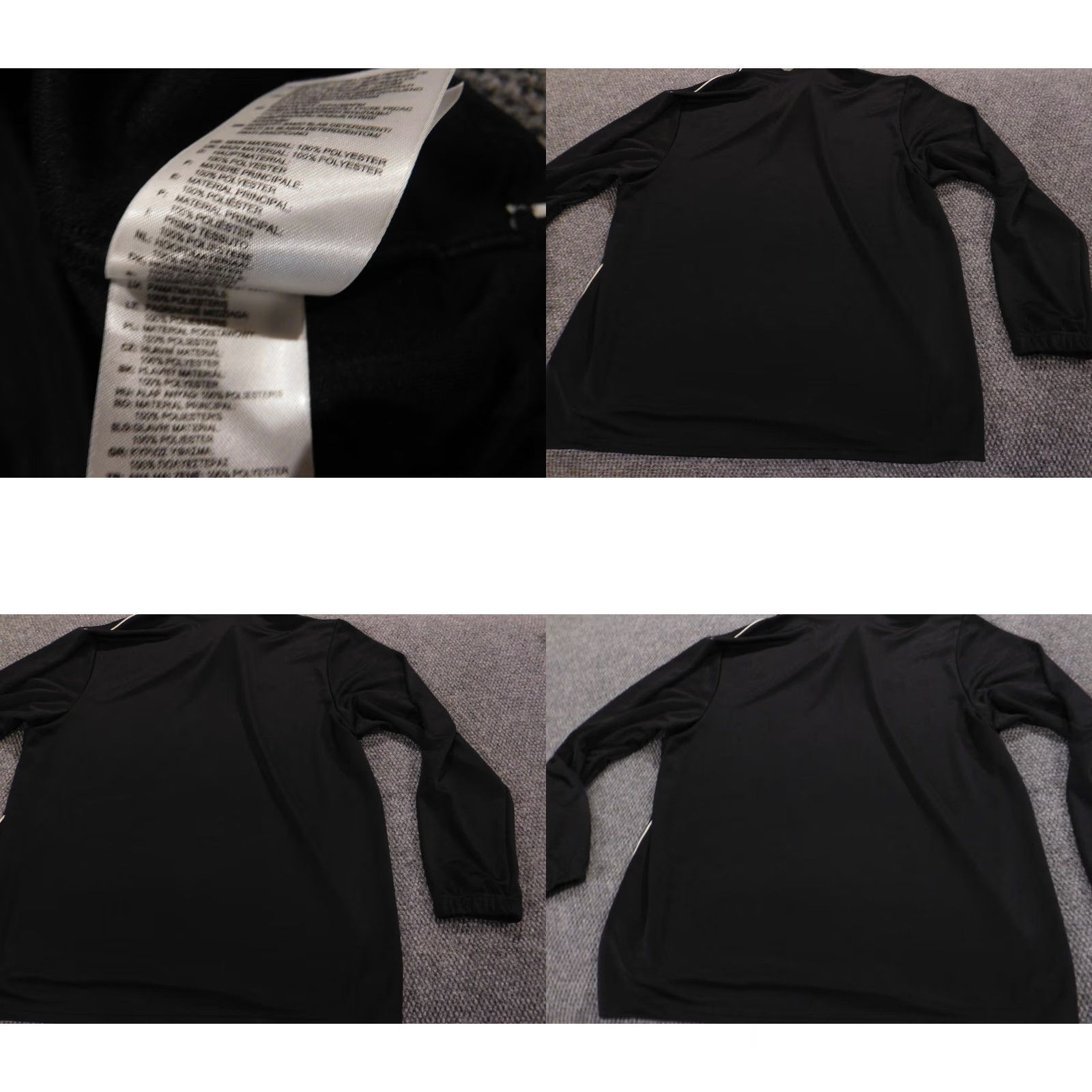 Adidas Adidas Sweatshirt Pullover 1/4 Zip Mens XXL Black Size US XXL / EU 58 / 5 - 8 Thumbnail