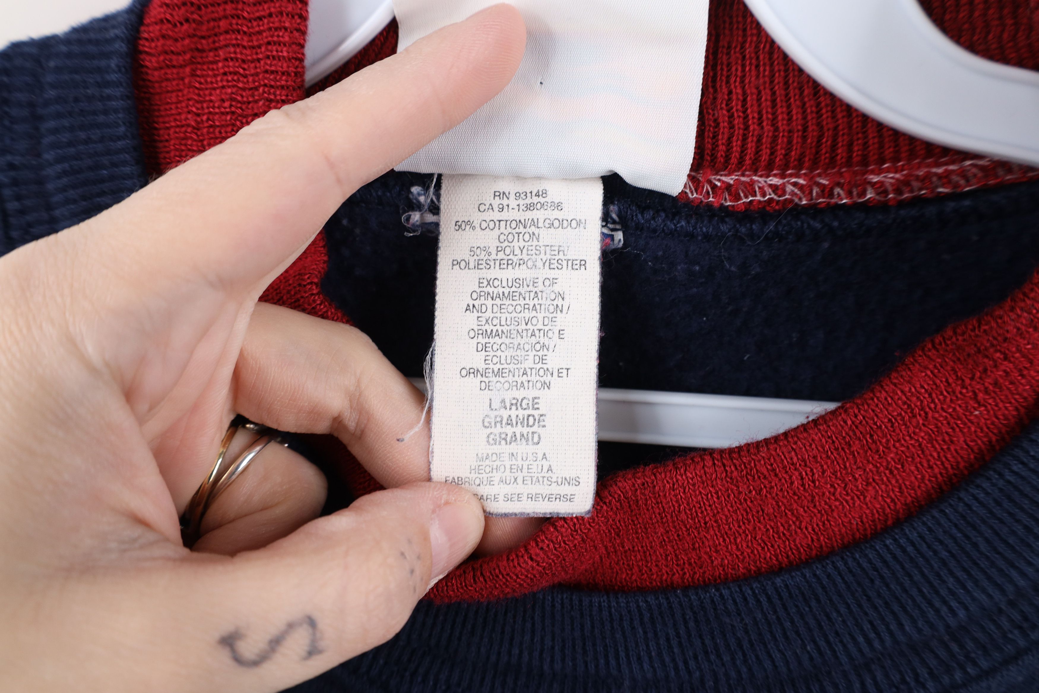 Vintage Vintage 90s Streetwear Kitten Bird Cat Lady Sweatshirt USA Size L / US 10 / IT 46 - 9 Thumbnail