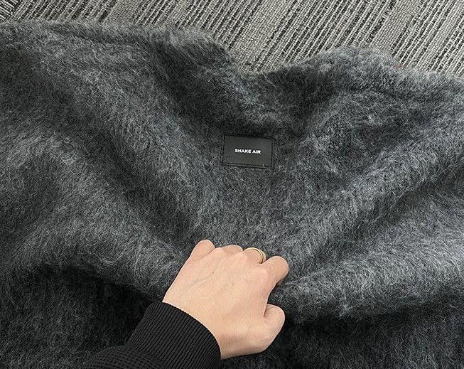 Other Gradient Fluffy Knit Cardigan Sweater Size US XL / EU 56 / 4 - 8 Thumbnail