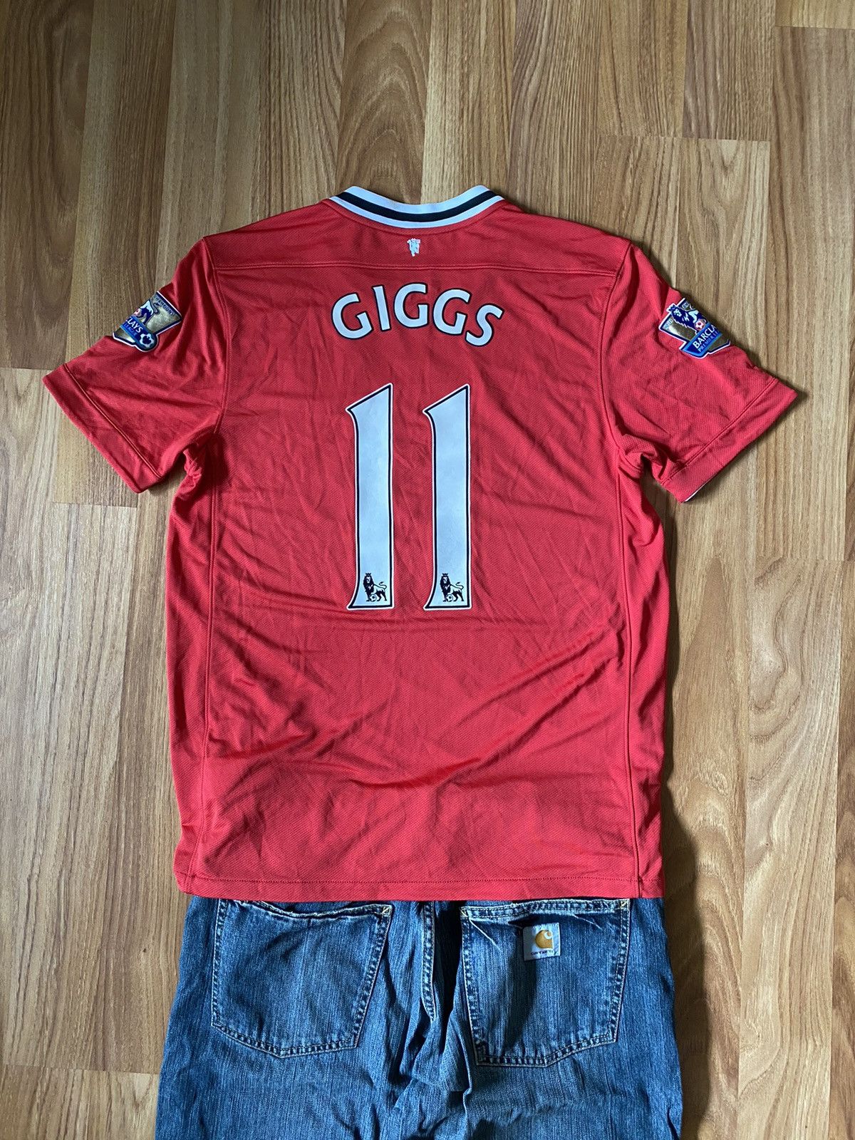 Nike Nike Manchester united giggs 2011-2012 season soccer jersey Size US L / EU 52-54 / 3 - 4 Thumbnail
