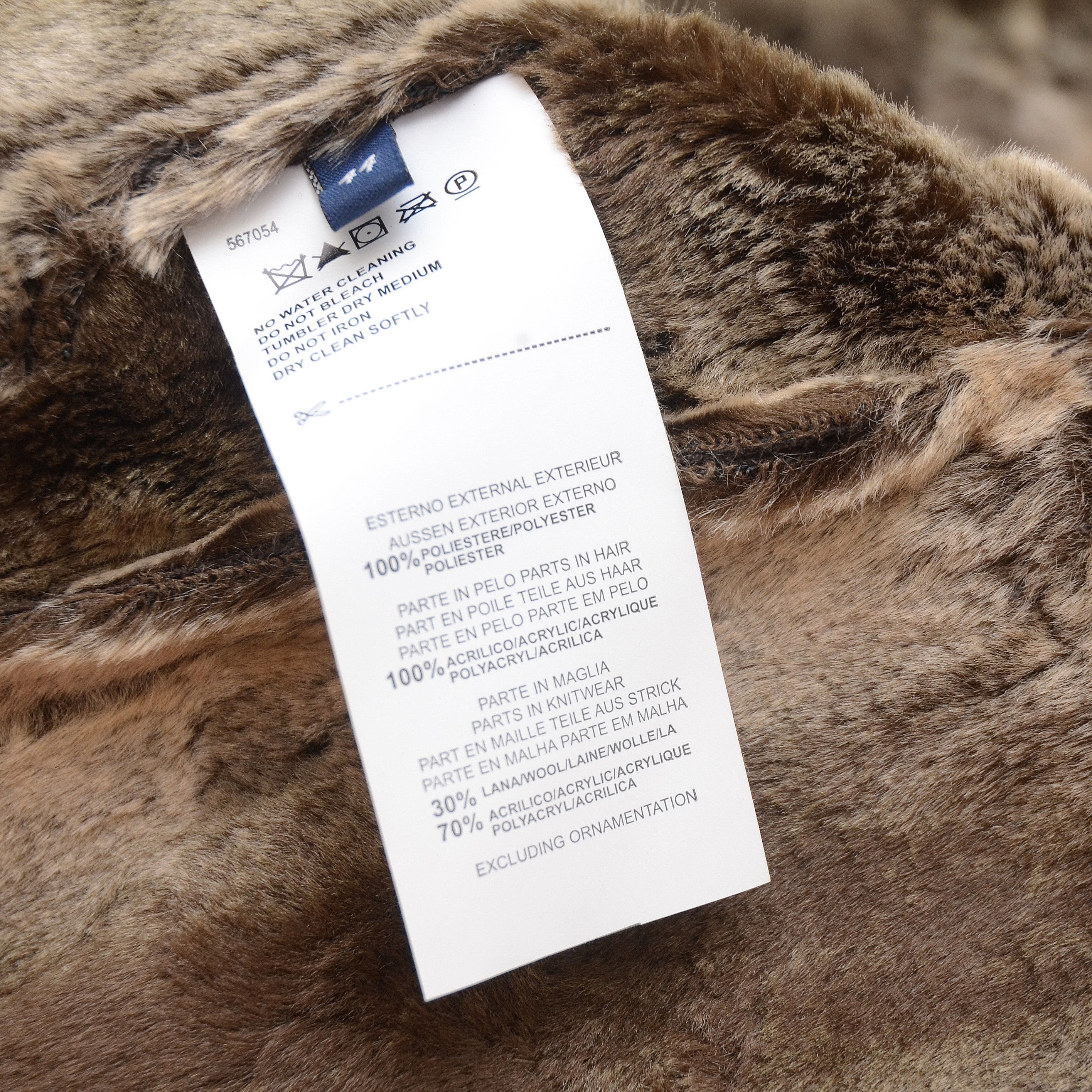 Trussardi Trussardi Jeans Y2K Faux Fur Suede Jacket Coat Winter Chic Size M / US 6-8 / IT 42-44 - 13 Thumbnail