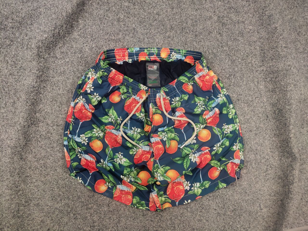 MC2 Saint Barth MC2 Saint Barth Design Multi Color Swim Casual Pocket Shorts Size US 32 / EU 48 - 1 Thumbnail
