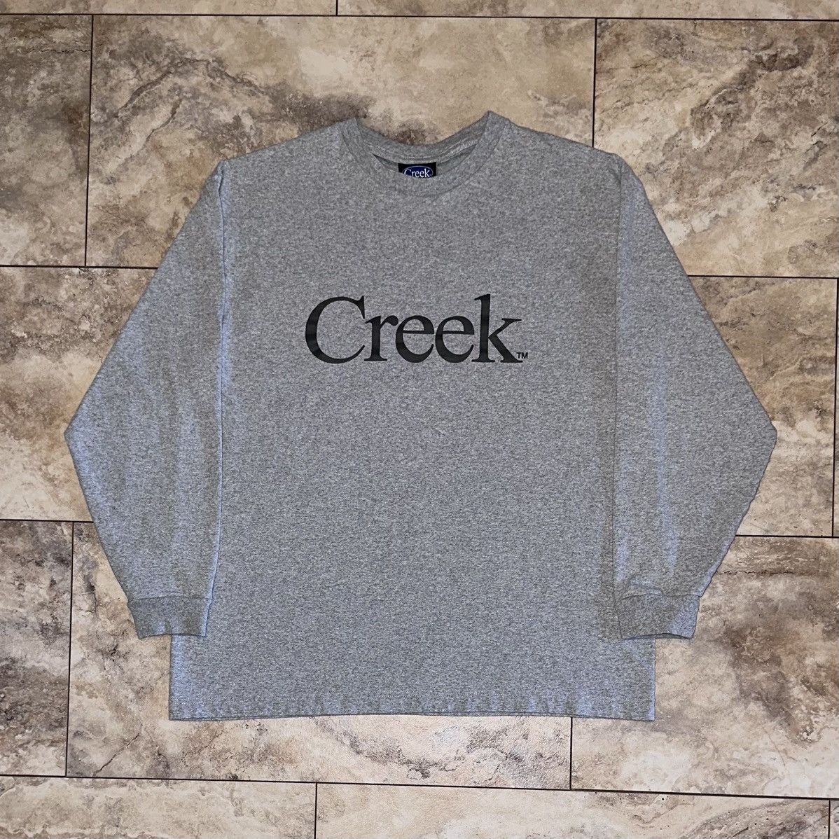 Other Creek Angler’s Device Japan Long Sleeve T-Shirt Gray Large Size US L / EU 52-54 / 3 - 1 Thumbnail