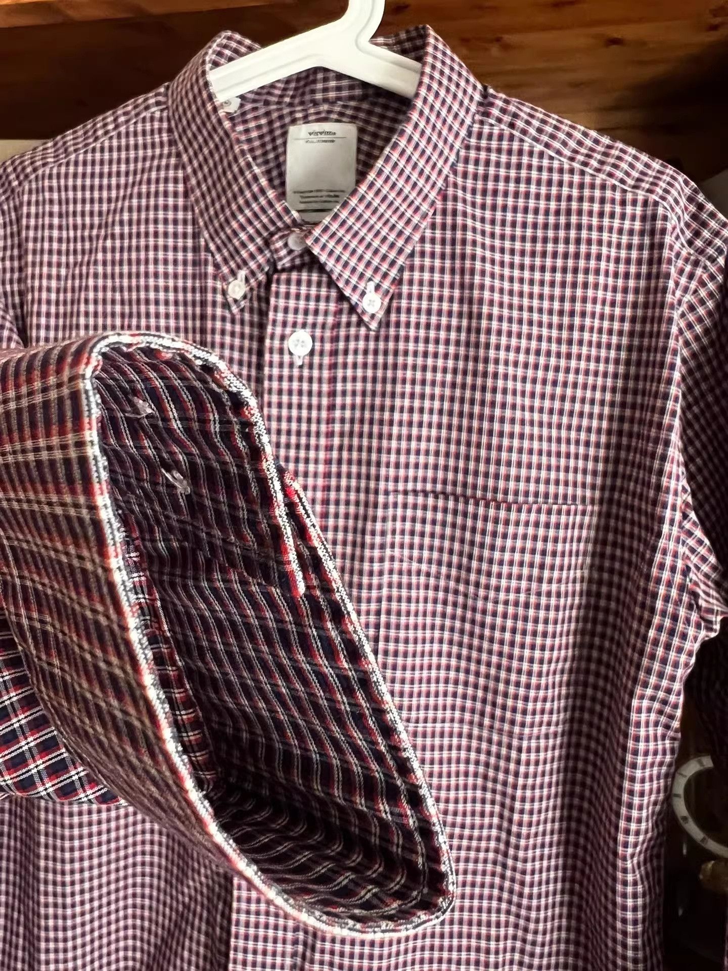 Visvim visvim Early Check Cotton Shirt Size US M / EU 48-50 / 2 - 4 Thumbnail