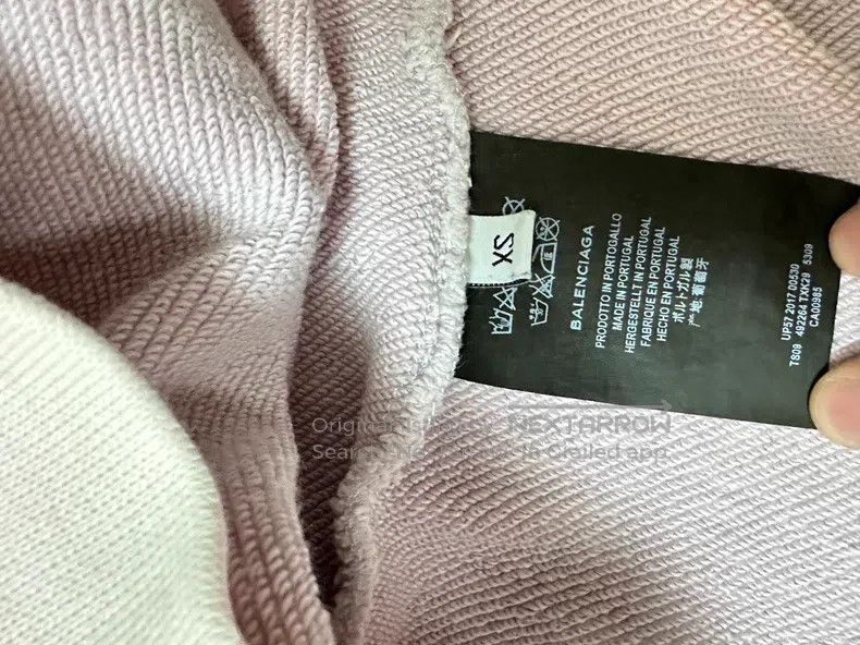 Balenciaga Balenciaga Beige Hoodie Size US XS / EU 42 / 0 - 7 Thumbnail