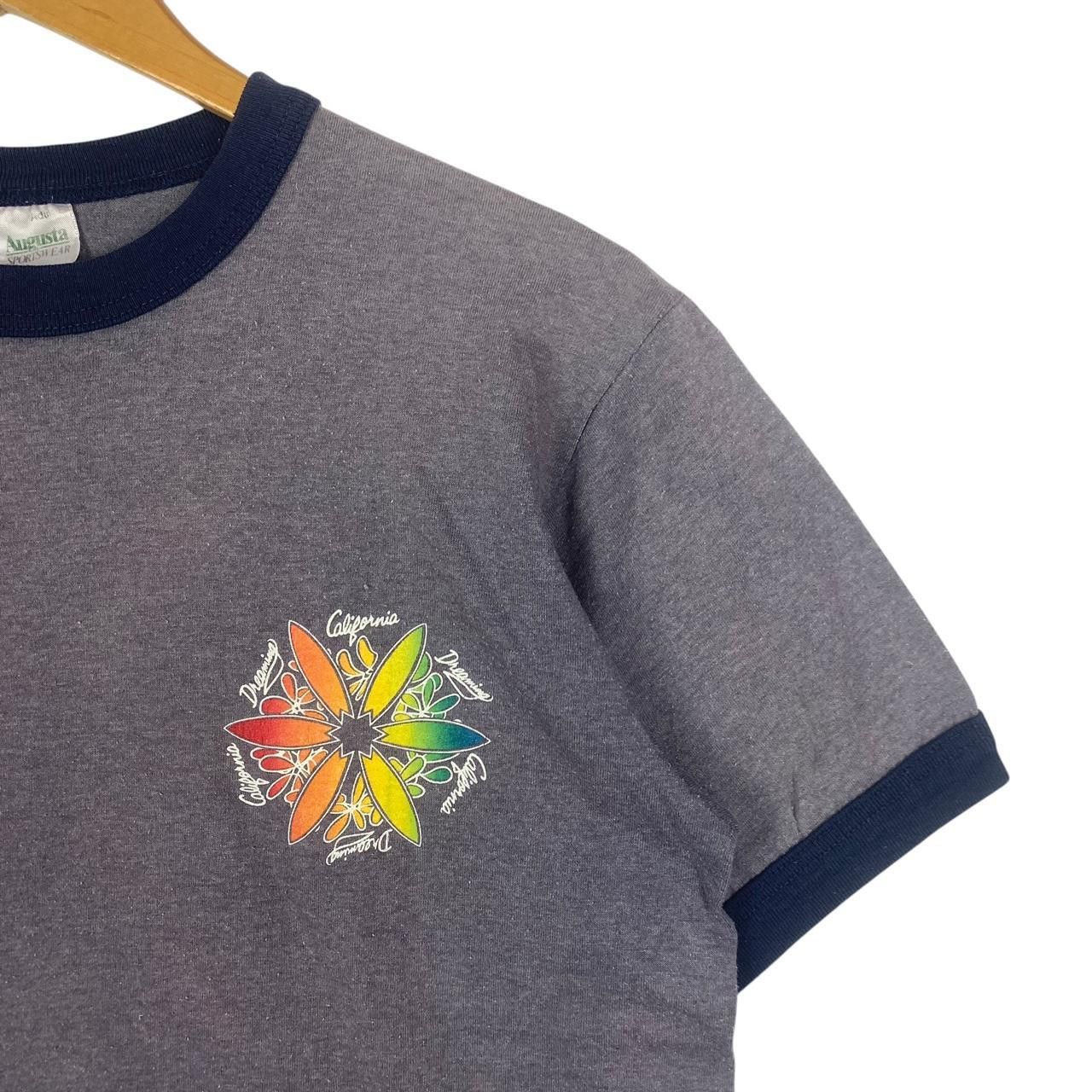 Vintage Vintage 80’ AUGUSTA CALIFORNIA DREAMING Surf Tee Shirt Size US L / EU 52-54 / 3 - 6 Thumbnail