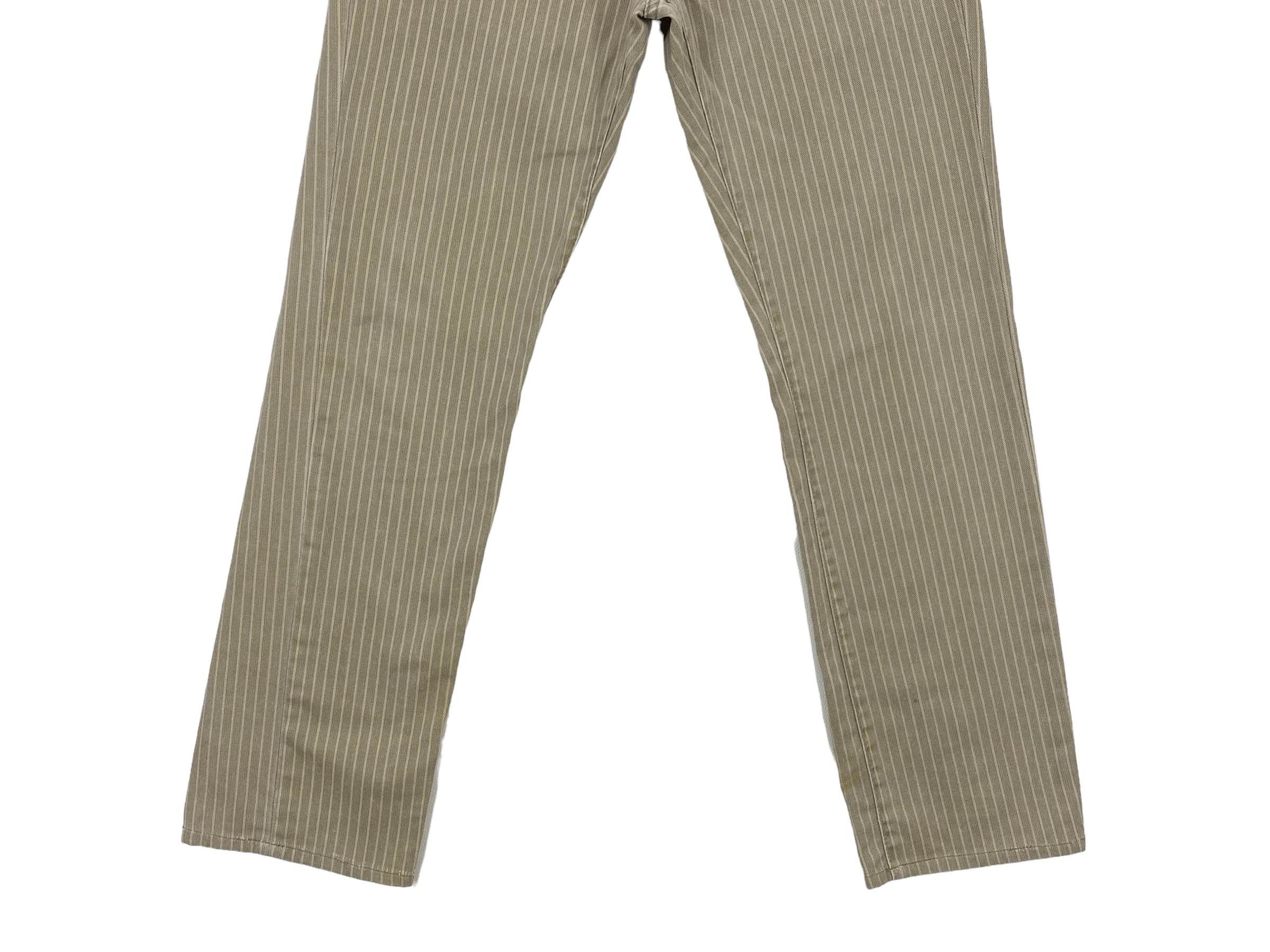 Vintage Carters Hickory Stripe Jeans - Vintage Workwear Denim Pants Size US 28 / EU 44 - 4 Thumbnail