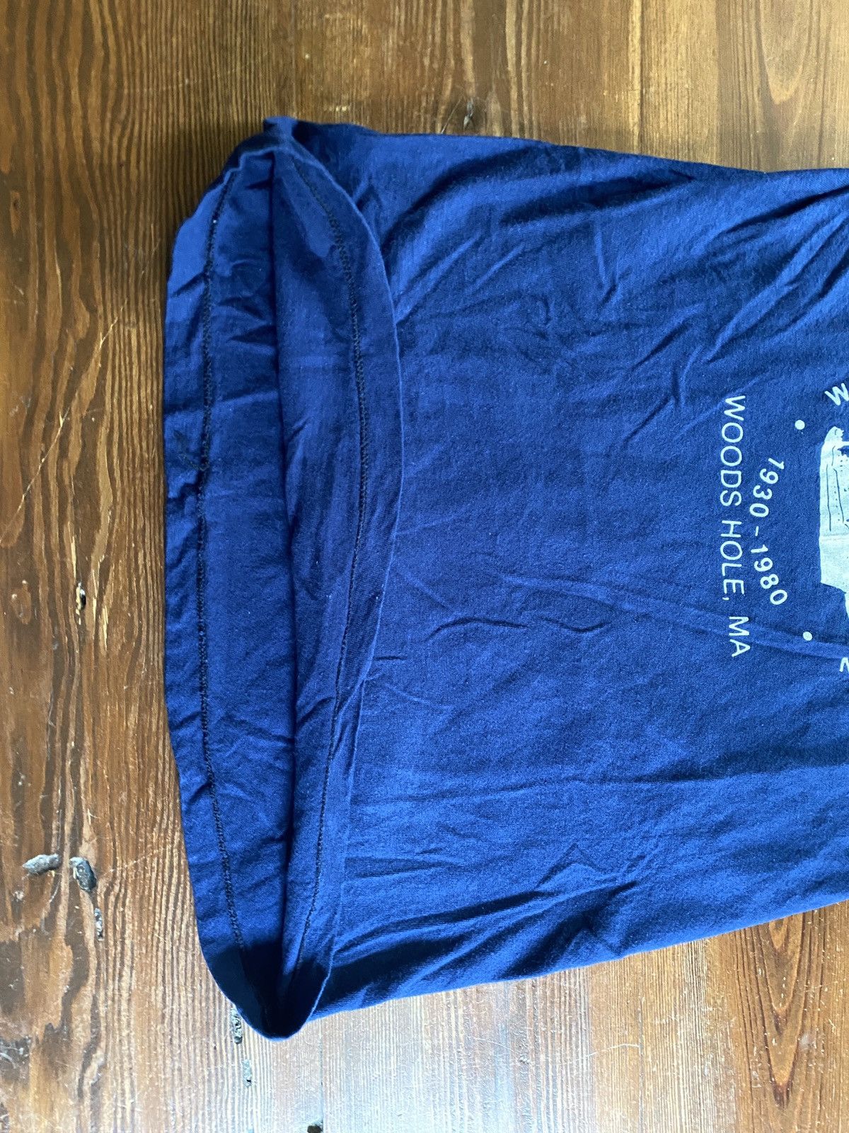 Hanes Vintage ‘80 Oceanographic Institution Boat Single Stitch Tee Size US M / EU 48-50 / 2 - 7 Thumbnail