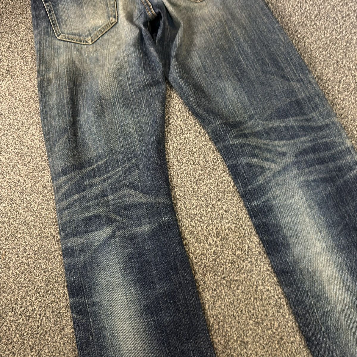 Undercover × Uniqlo 🔥🇯🇵 Vintage 90s S001 Uniqlo UJ Slim Fit Straight Jeans Denim Size US 28 / EU 44 - 9 Thumbnail