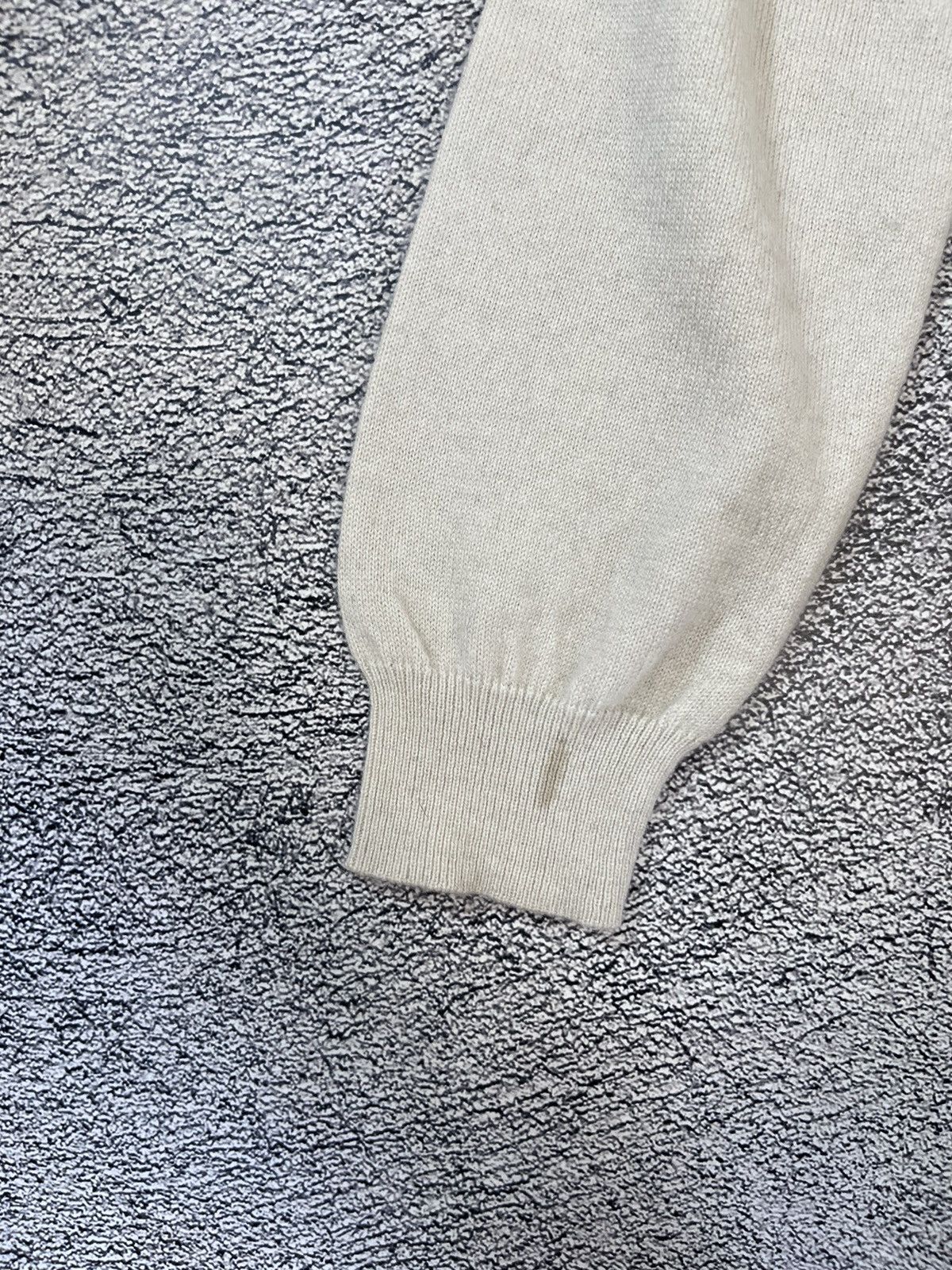 Brunello Cucinelli Brunello Cucinelli Cashmere Sweater V-neck Jumper Pullover Size L / US 10 / IT 46 - 24 Thumbnail