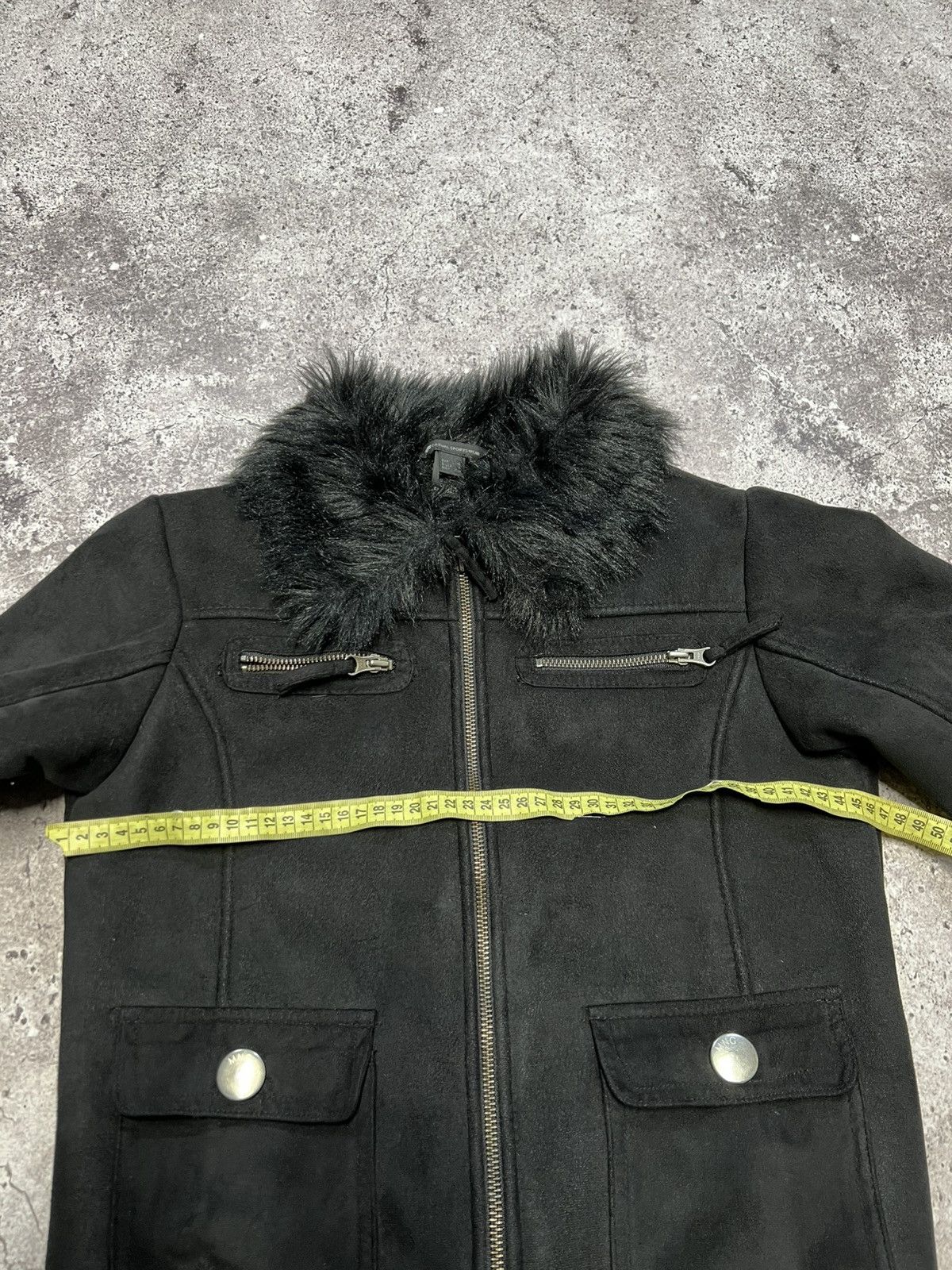 Japanese Brand Vintage Japanese Faux Fur RickOwen's Style Jacket Y2K Size M / US 6-8 / IT 42-44 - 11 Thumbnail