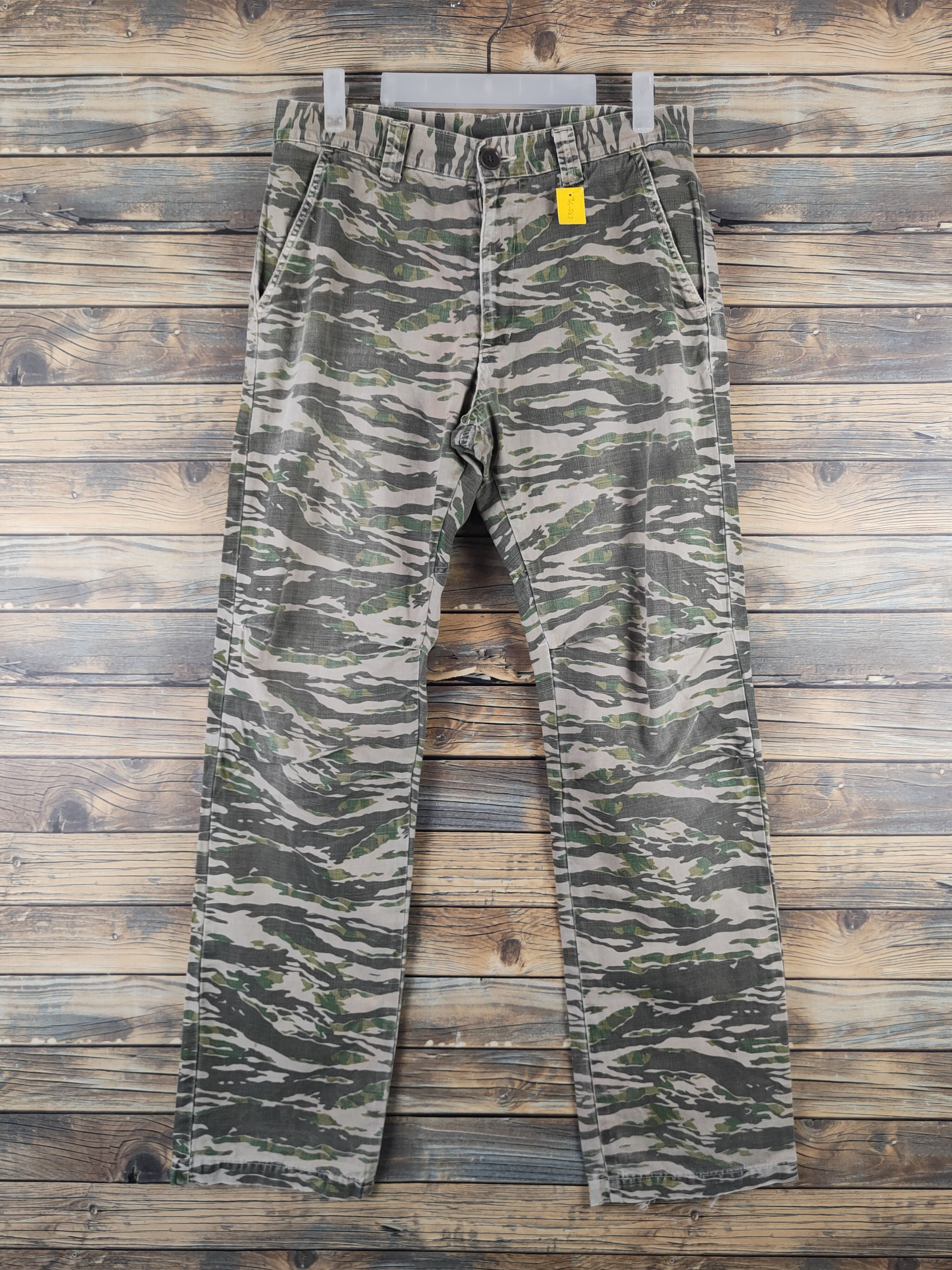 Johnbull DL Johnbull Camouflage Multipocket Casual Pants #sp46-287T Size US 32 / EU 48 - 1 Thumbnail