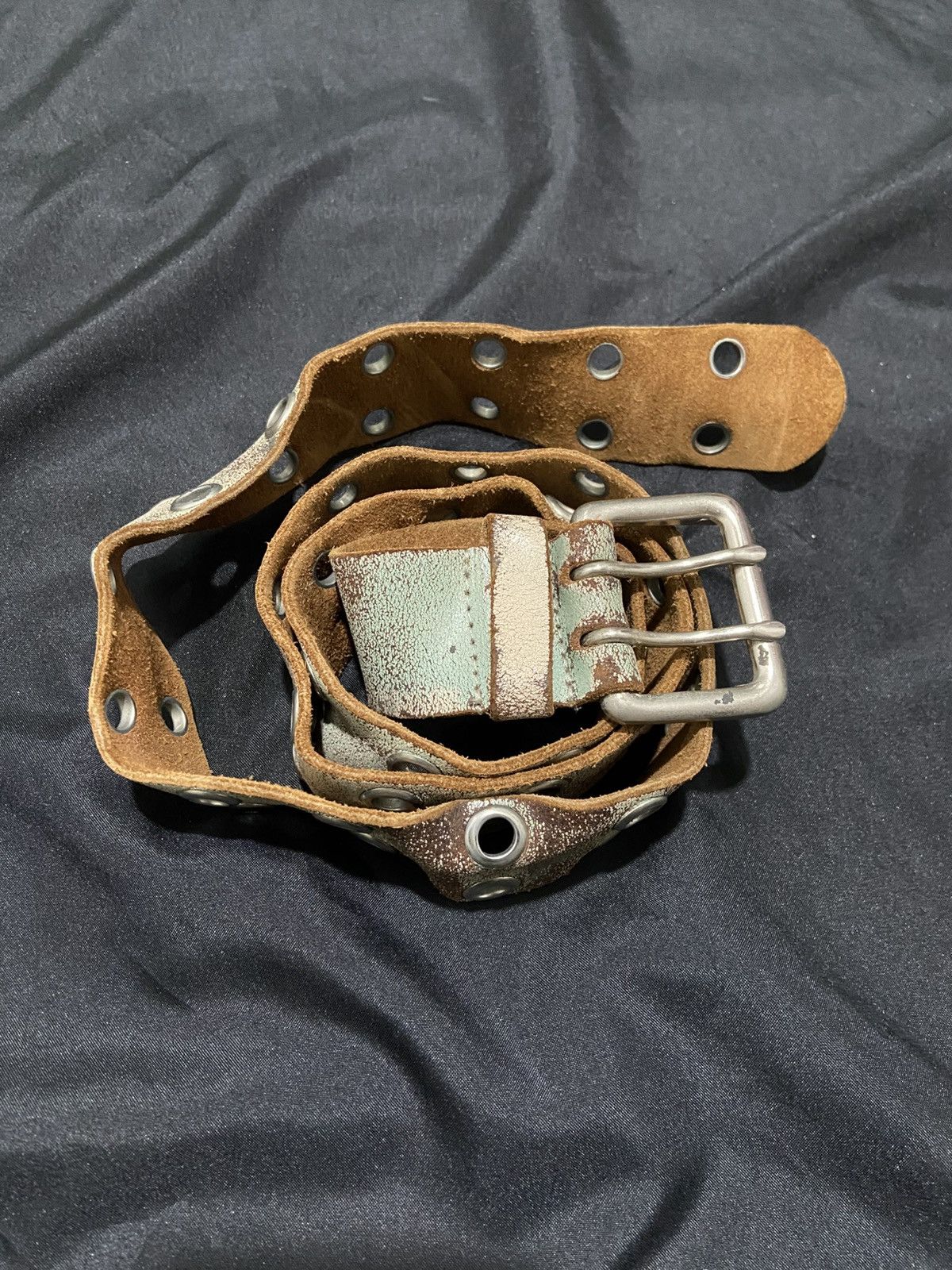 Japanese Brand JAPANESE PUNK DISTRESSED UKNOWN BRAND L.G.B STYLE BELT Size ONE SIZE - 9 Thumbnail