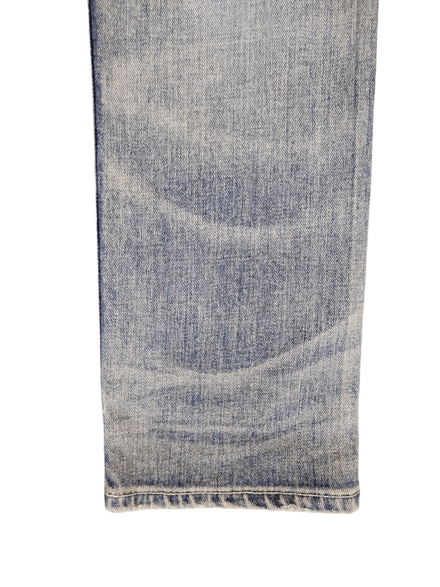 semanticdesign Vintage Y2k Aoiro Japan Distress Faded Skinny Denim Pants Size US 32 / EU 48 - 16 Thumbnail