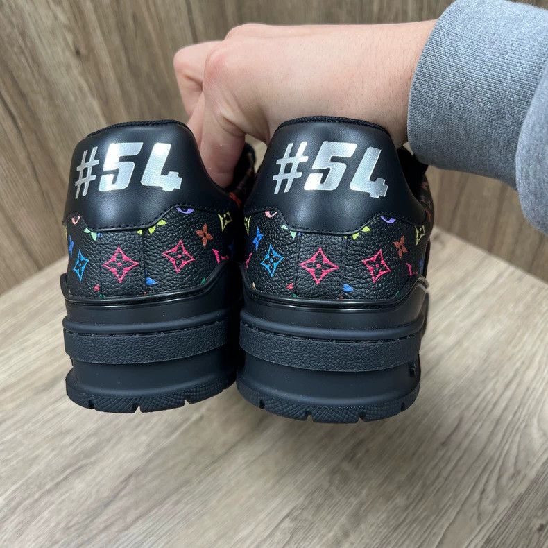 Louis Vuitton Louis Vuitton Trainer Black Tri-color Board Shoes Size US 9 / EU 42 - 4 Thumbnail
