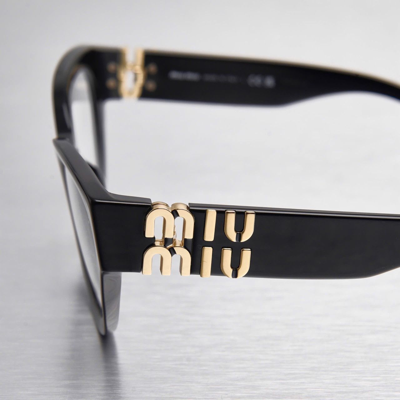 Miu Miu MIU MIU 0MU 01VV 1AB1O1 GLASSES Size ONE SIZE - 3 Thumbnail