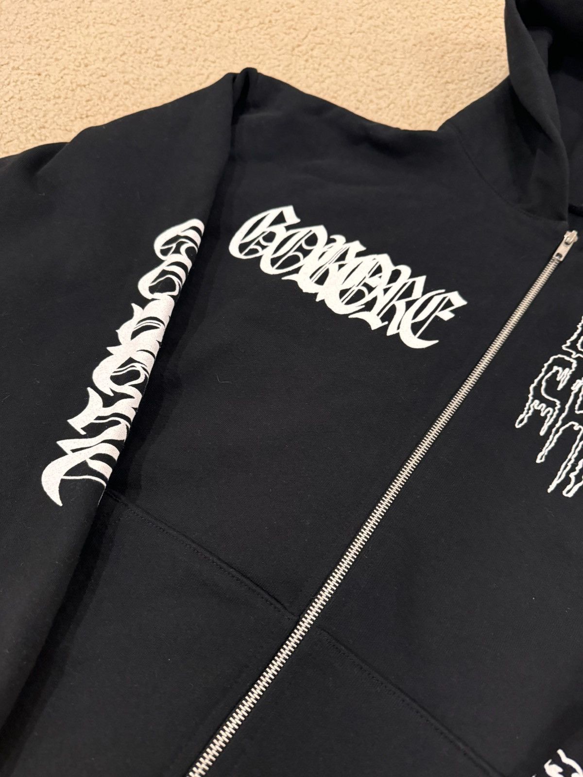 Ken Carson KEN CARSON MORE CHAOS ZIP UP HOODIE Size US L / EU 52-54 / 3 - 2 Thumbnail