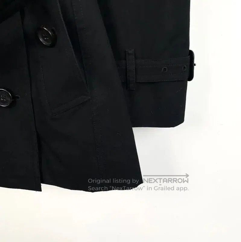 Burberry Burberry Women's Black Cotton Trench Coat. Size XXS / US 00 / IT 34 - 4 Thumbnail