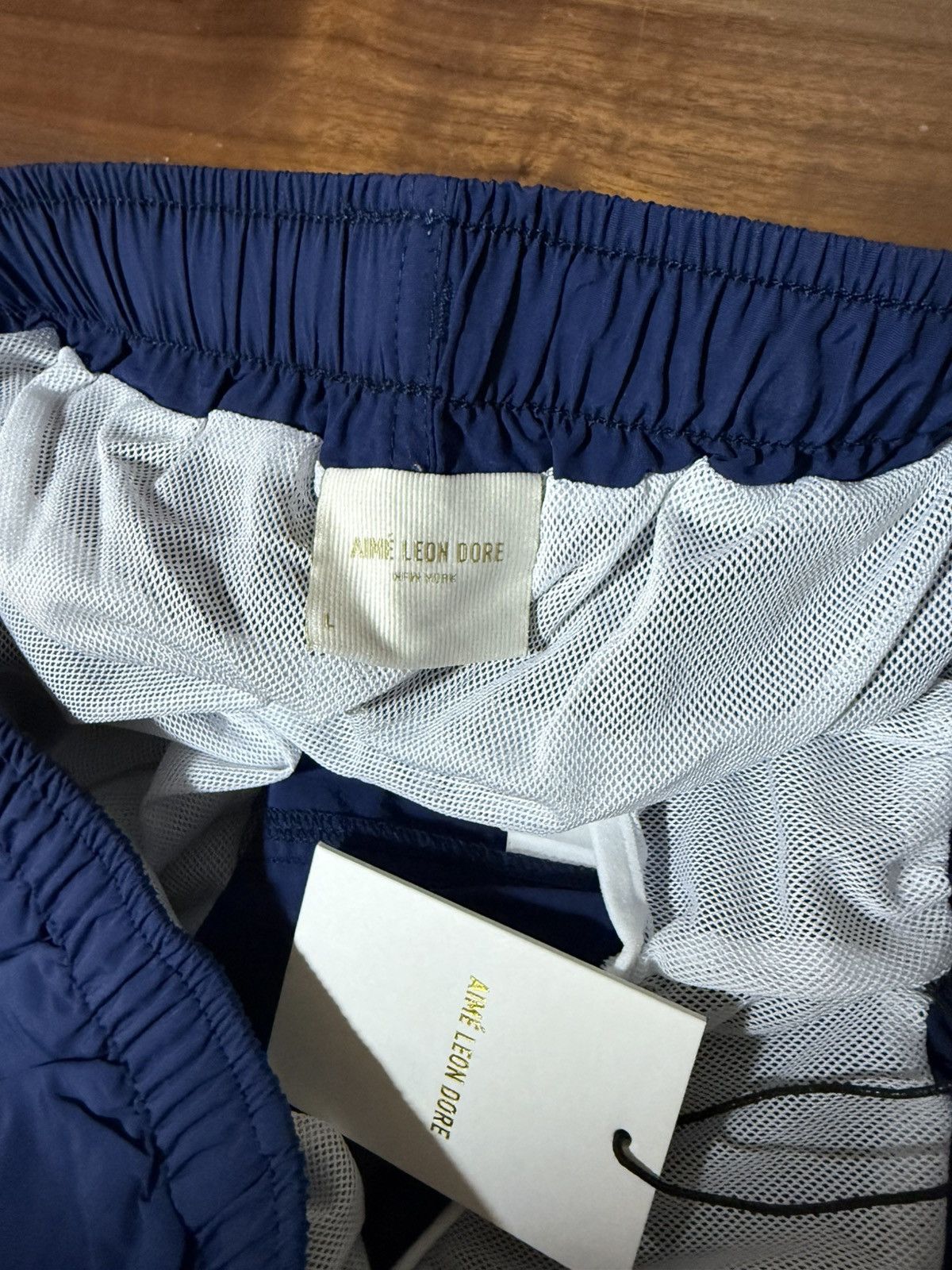 Aime Leon Dore Aime Leon Dore Logo Swim Trunk Medieval Blue Size Large Size US 34 / EU 50 - 6 Thumbnail