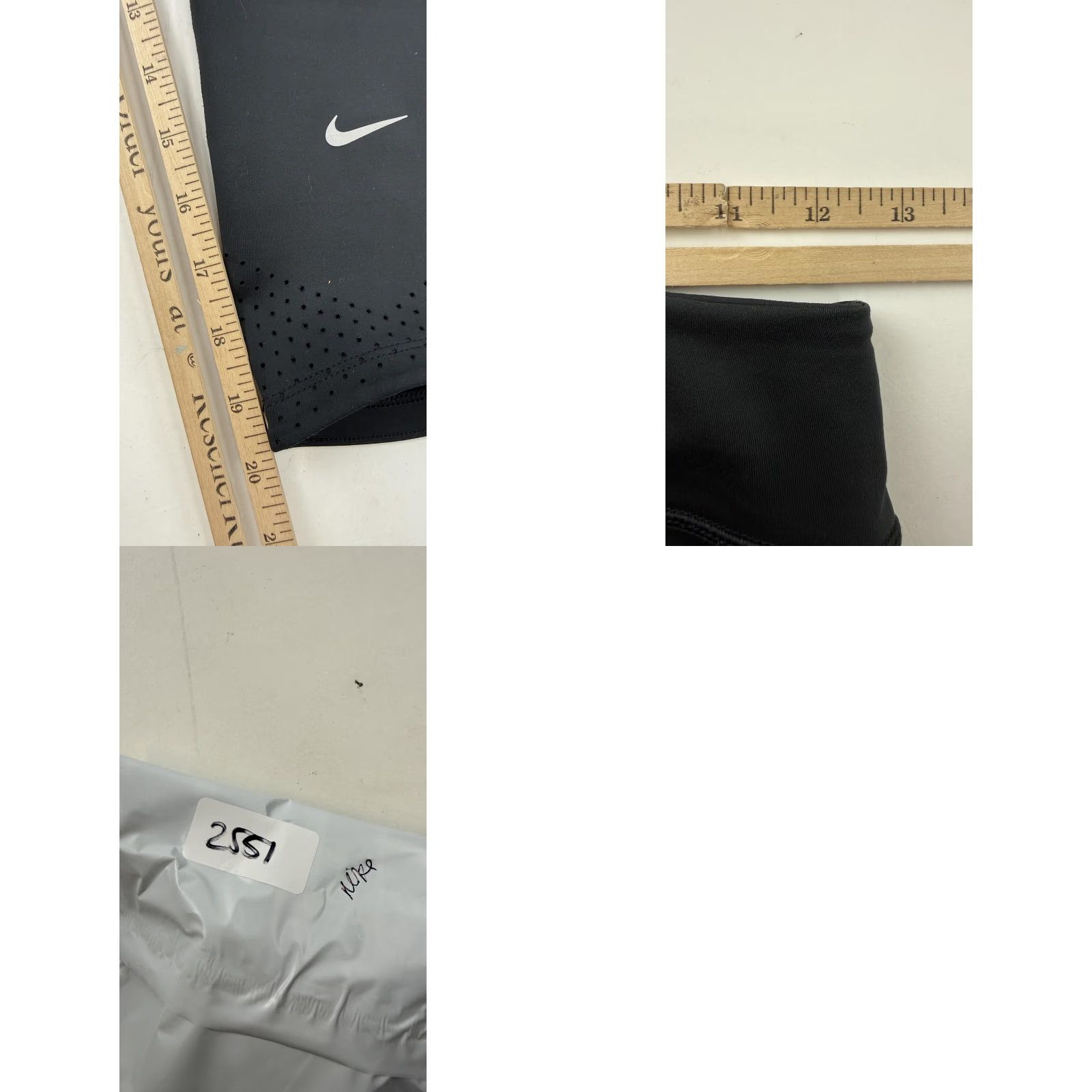Nike Nike Dri-FIT Running Leggings Women S Black Cropped Leggings Zip AV8191-010 Size 28" / US 6 / IT 42 - 9 Thumbnail