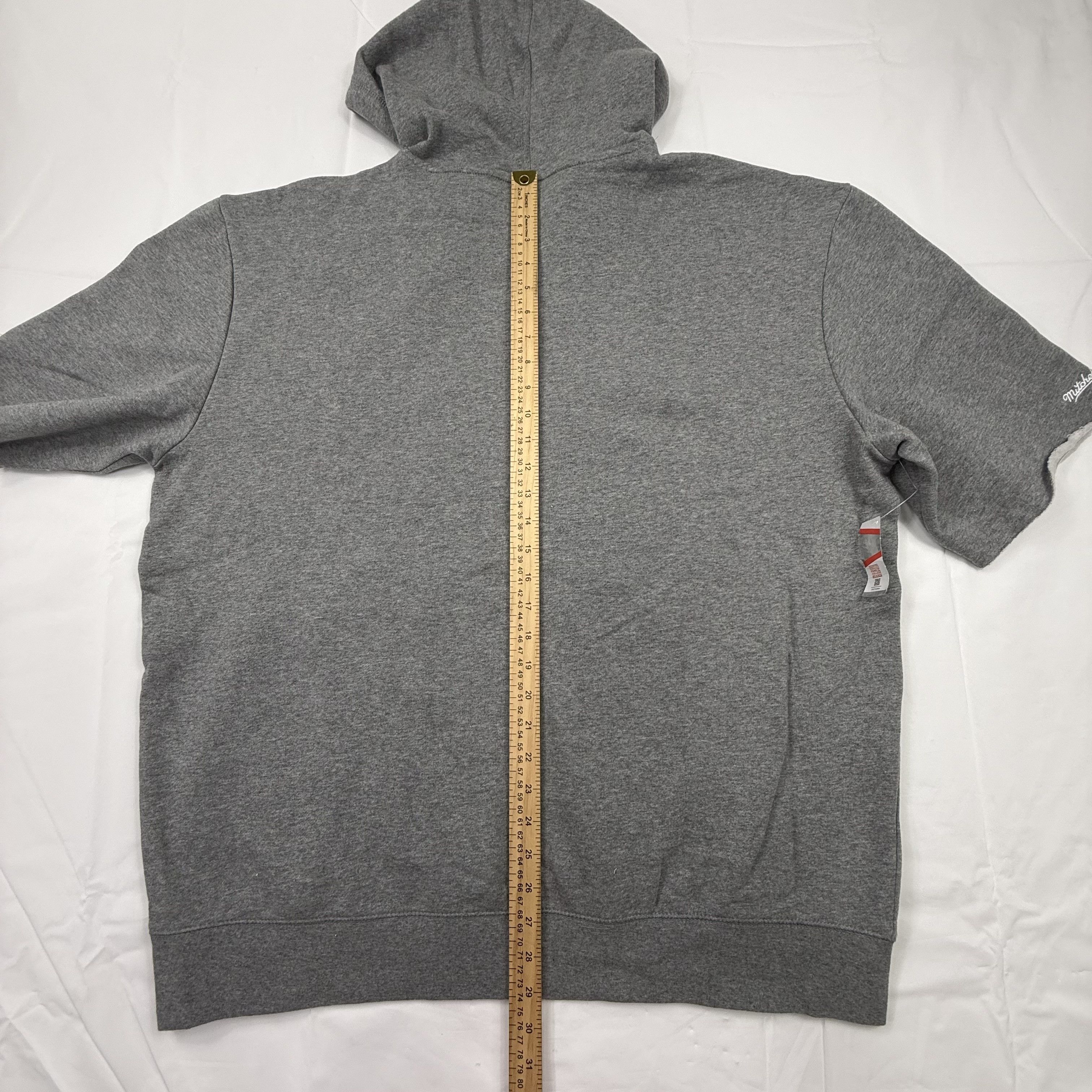 Mitchell & Ness Mitchell & Ness Hampton Pirates Short Sleeve Hoodie Mens Size US XXL / EU 58 / 5 - 5 Thumbnail