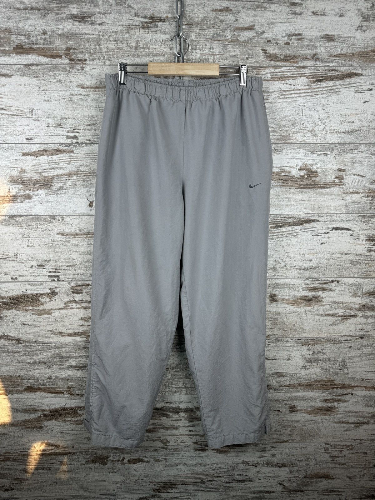 Nike × Vintage Mens Vintage Nike drill pants swoosh sweatpants y2k rare Size US 34 / EU 50 - 2 Thumbnail
