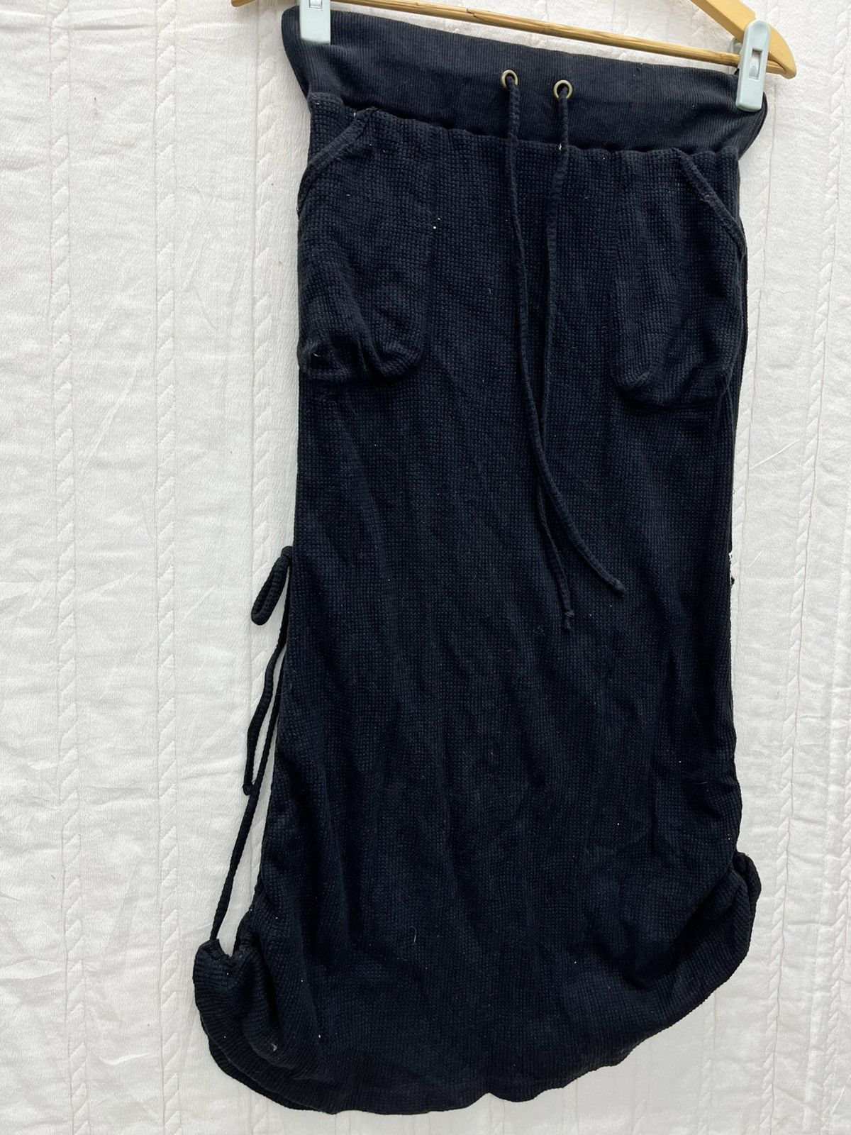 Japanese Brand × Vintage ARCHIVE🔥L.A GLITTER BONDAGE MIDI SKIRT ELASTIC Size 29" - 5 Thumbnail