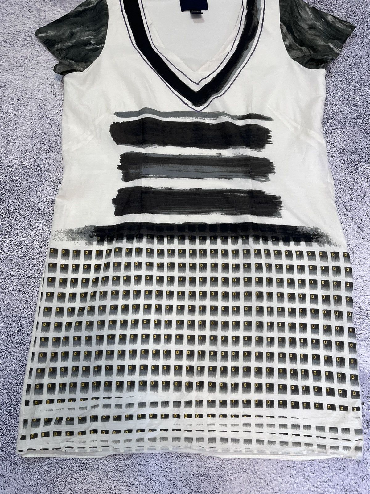 Roberto Cavalli Class Roberto Cavalli Silk Cotton Dress Short Sleeve IT46 Size L / US 10 / IT 46 - 6 Thumbnail