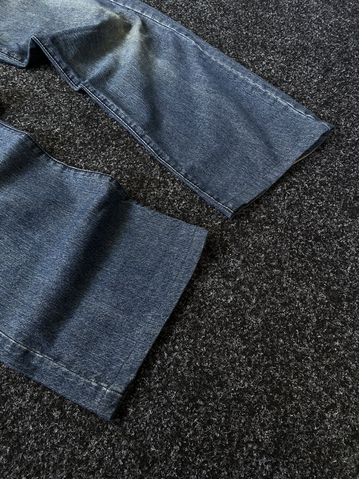 Kangol × Vintage Vintage Kangol baggy Y2K Denim Pants Size US 36 / EU 52 - 4 Thumbnail