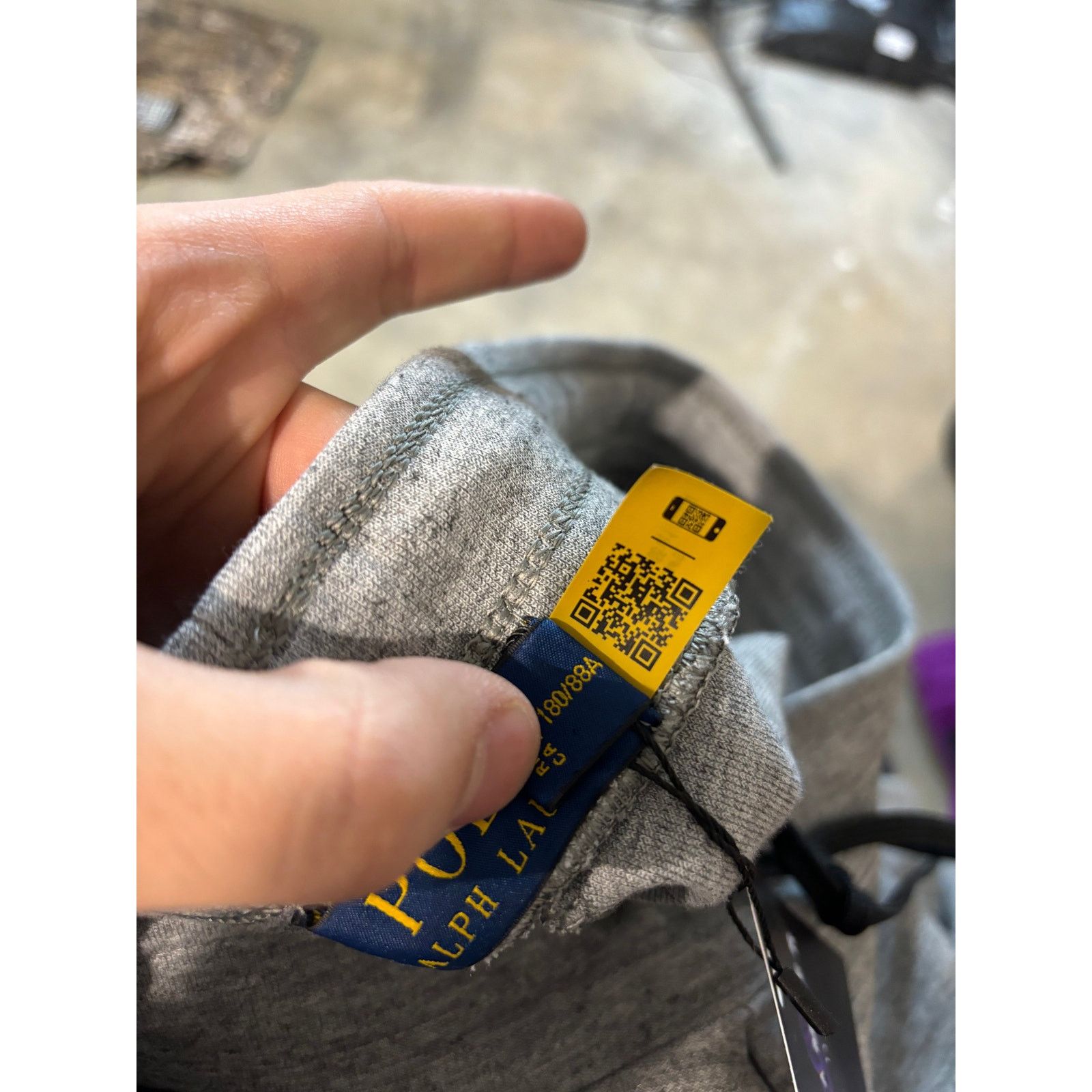 Polo Ralph Lauren Polo Sweats Grey New Medium Size US 32 / EU 48 - 3 Thumbnail