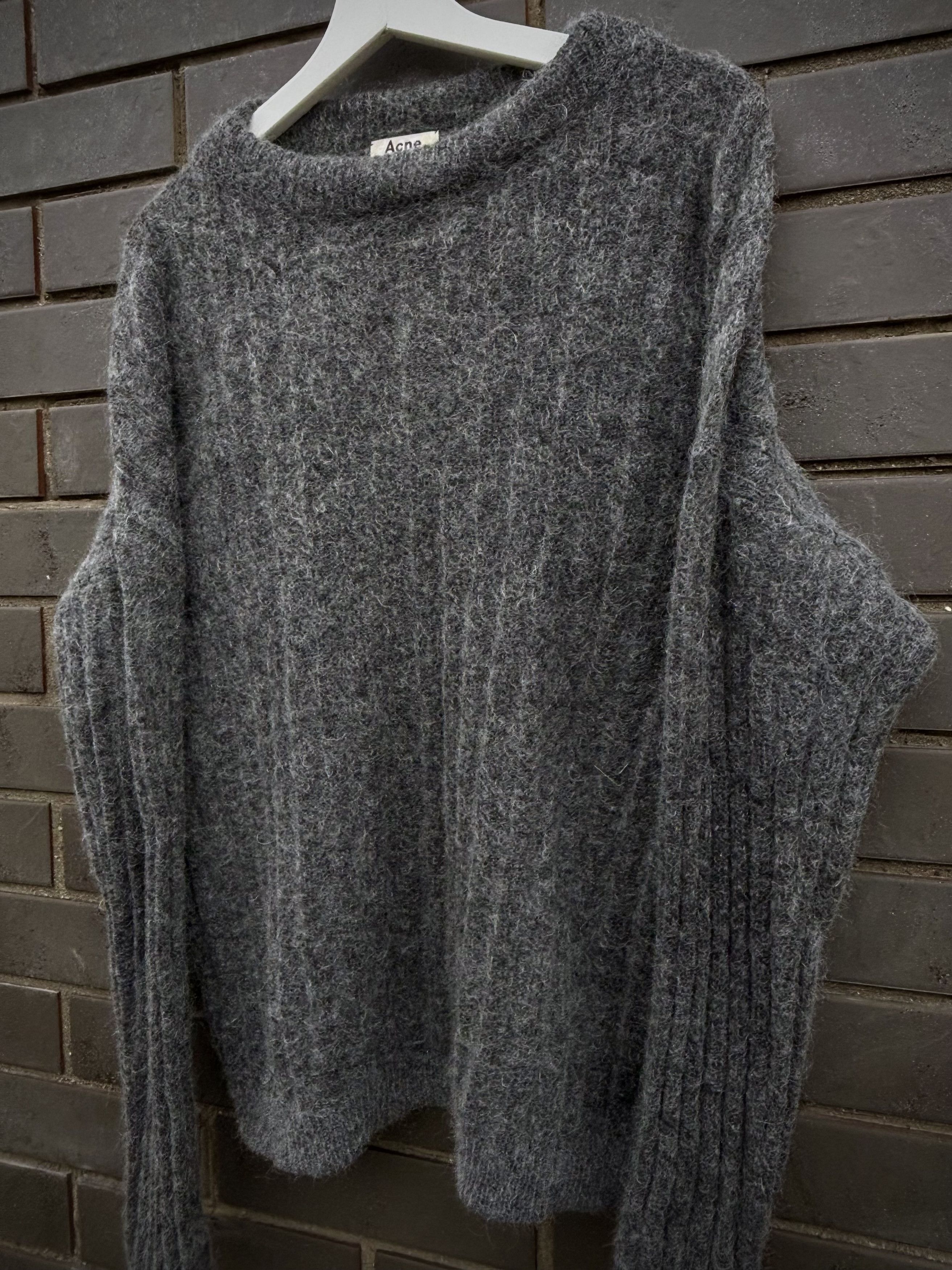 Acne Studios RARE GRAIL Acne Studios Ribbed Mohair Knit Dramatic PAW14 Size XL / US 12-14 / IT 48-50 - 2 Thumbnail