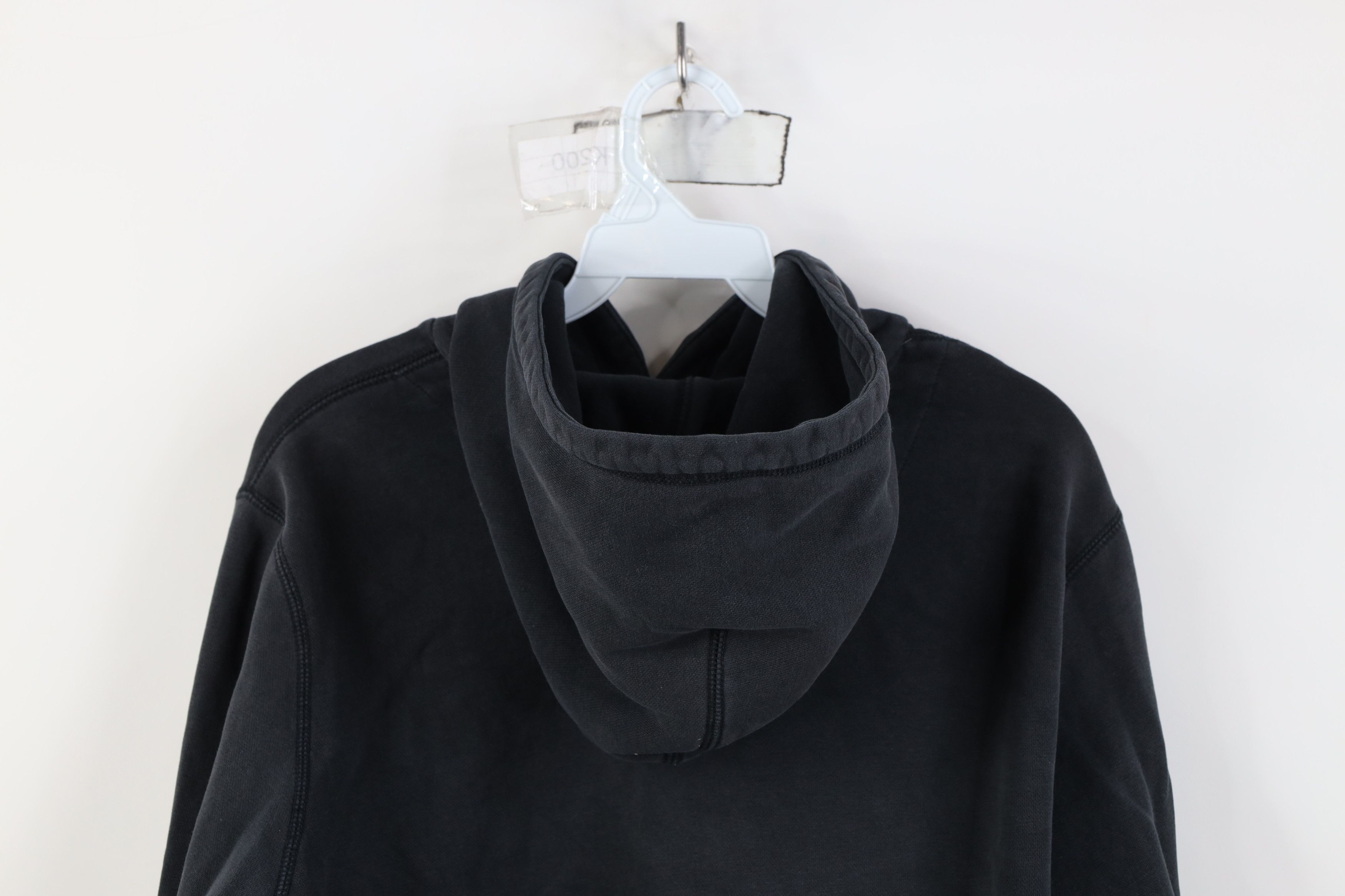 Nike Vintage Y2K Nike Scott Mini Swoosh Hoodie Sweatshirt Black Size US M / EU 48-50 / 2 - 14 Thumbnail