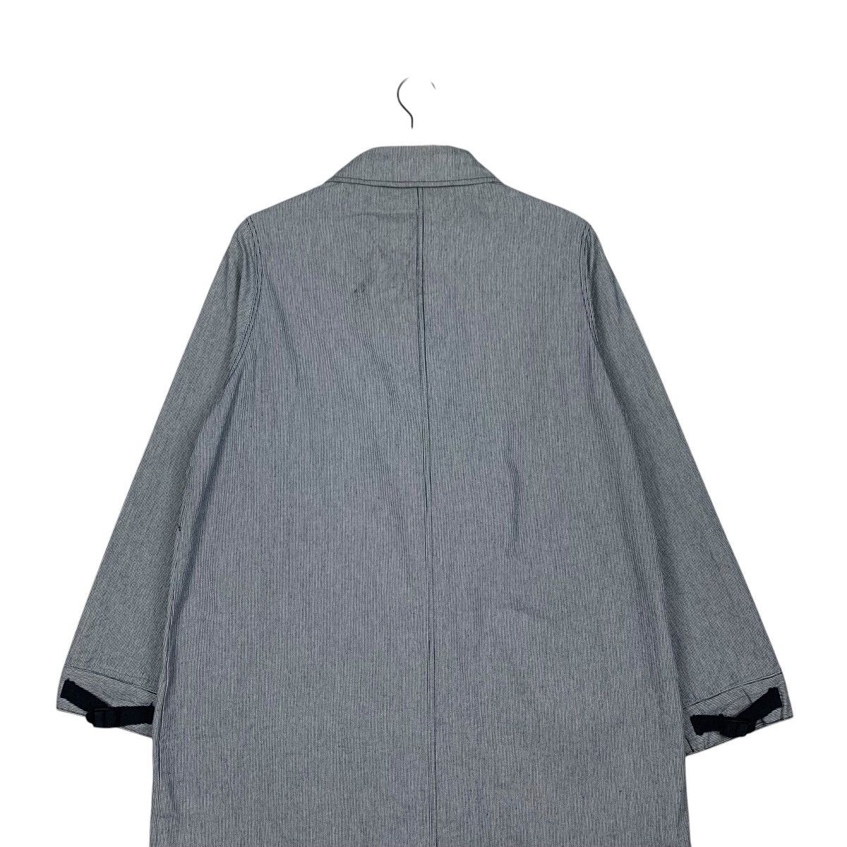 Japanese Brand NORTHERN TRUCK Work&Marine Hickory Striped Jacket #2102-C92 Size US L / EU 52-54 / 3 - 18 Thumbnail
