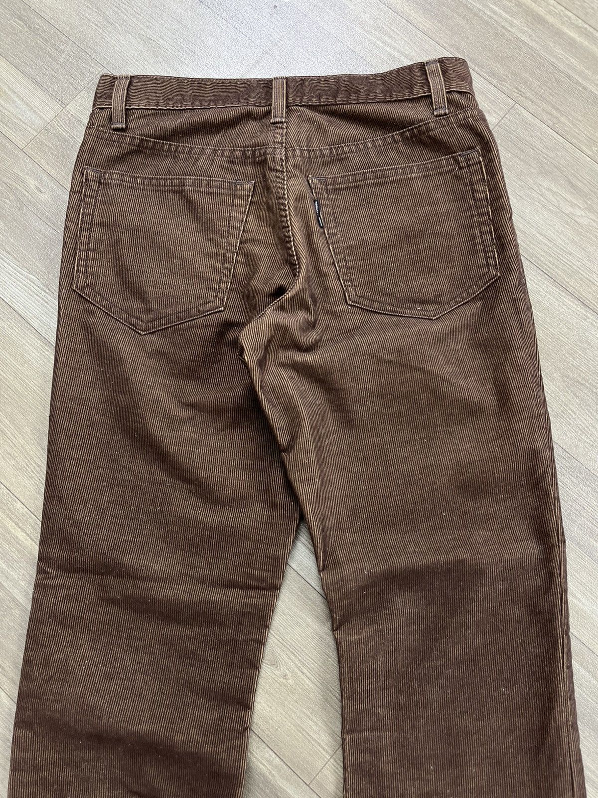 Tornado Mart 2000s Tornado Mart Japan Corduroy Flared Jeans Lgb Style Y2K Size US 27 - 15 Thumbnail