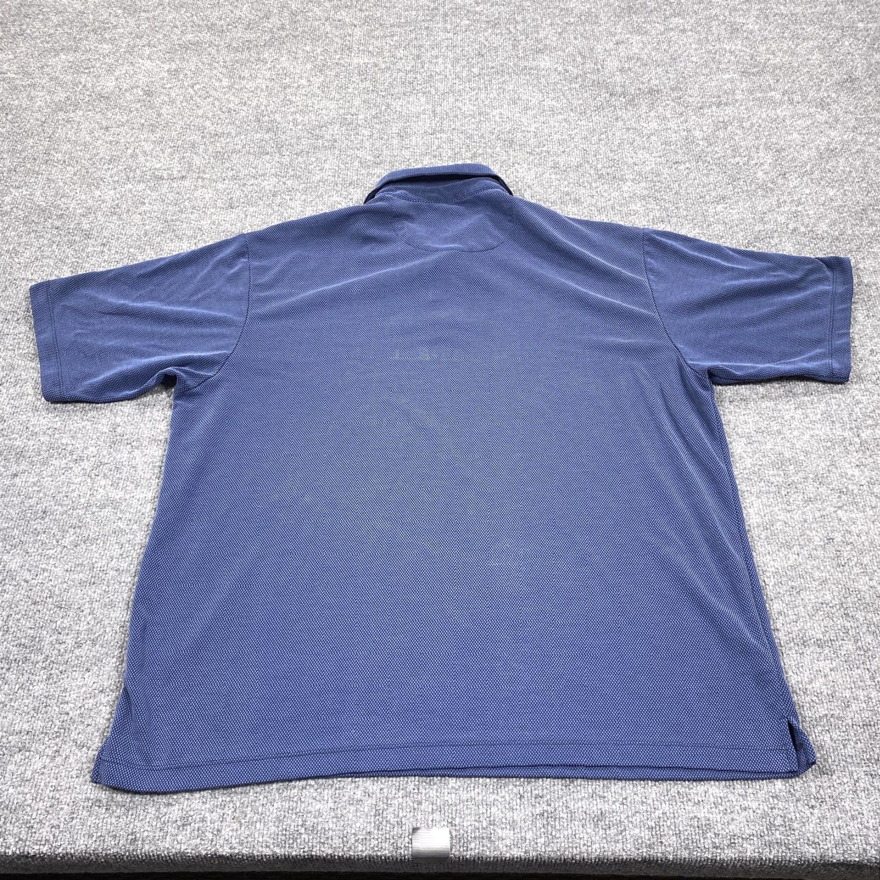 Tommy Bahama Tommy Bahama Polo Shirt Mens XL Blue Short Sleeve Modal Polyester Relaxed Fit Size US XL / EU 56 / 4 - 3 Thumbnail