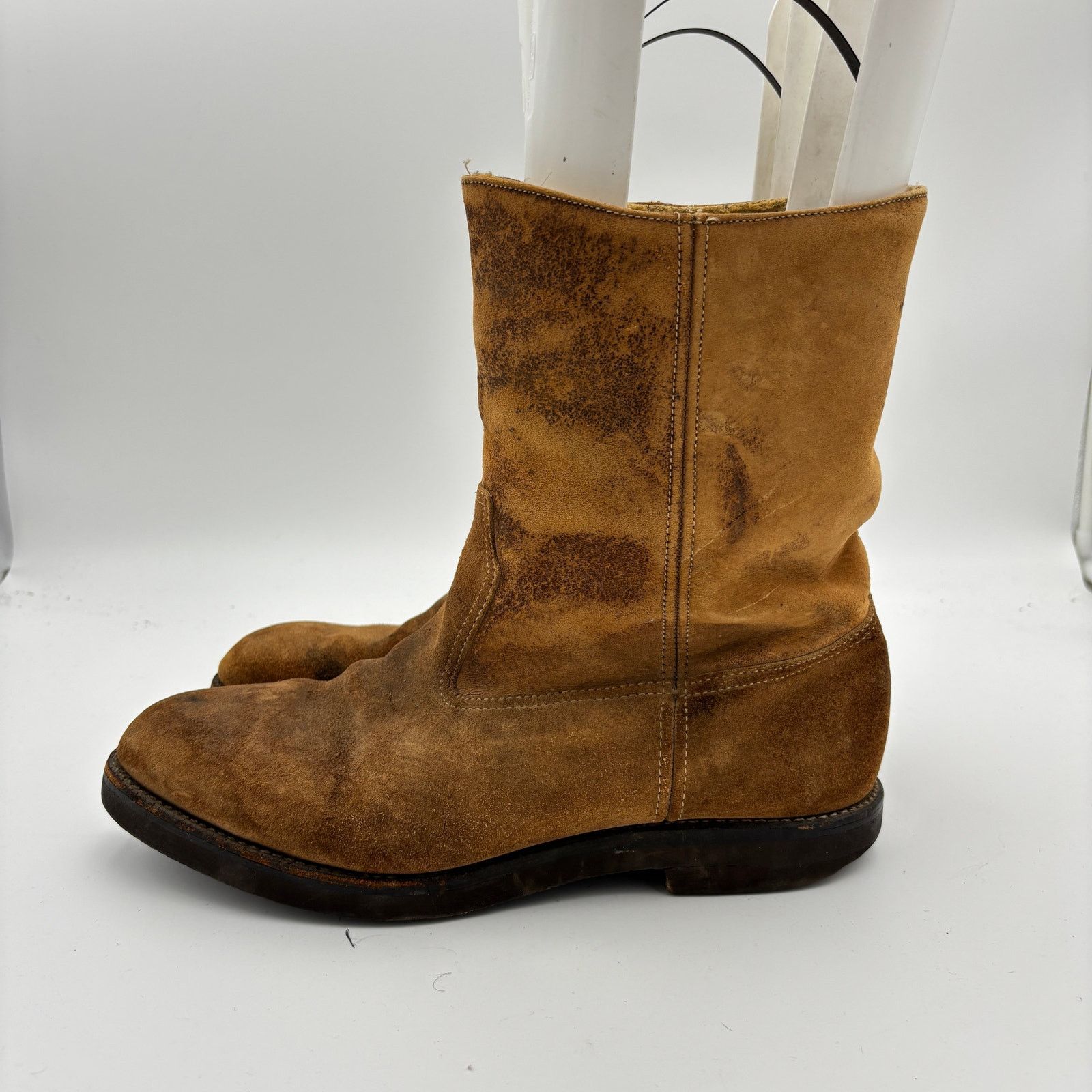 Vintage Vintage Herman Leather Shearling Lined Work Boots Men's 10 Size US 10 / EU 43 - 5 Thumbnail