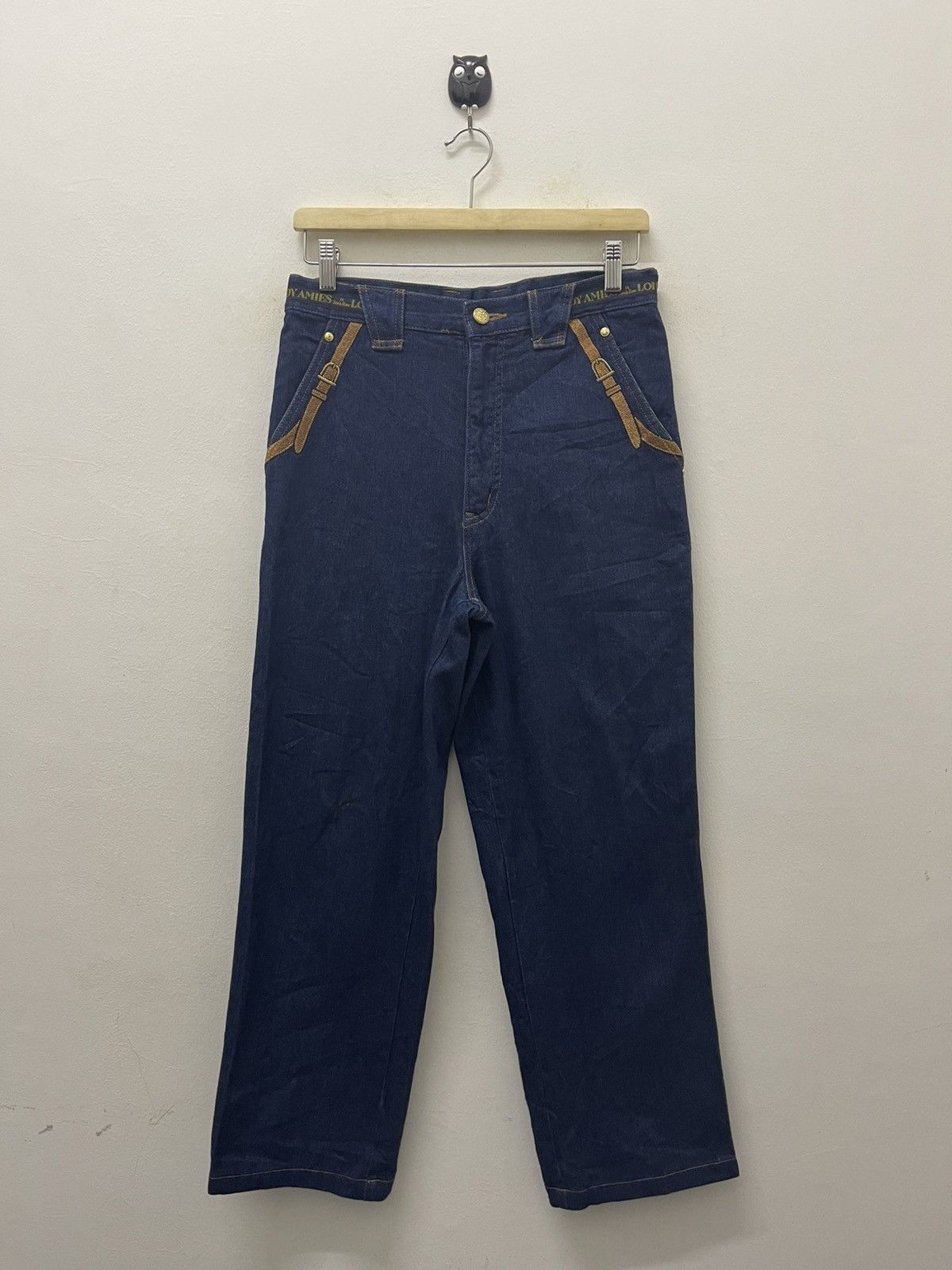 Hardy Amies Rare Vintage HARDY AMIES Embroidered Jeans Size US 28 / EU 44 - 6 Thumbnail