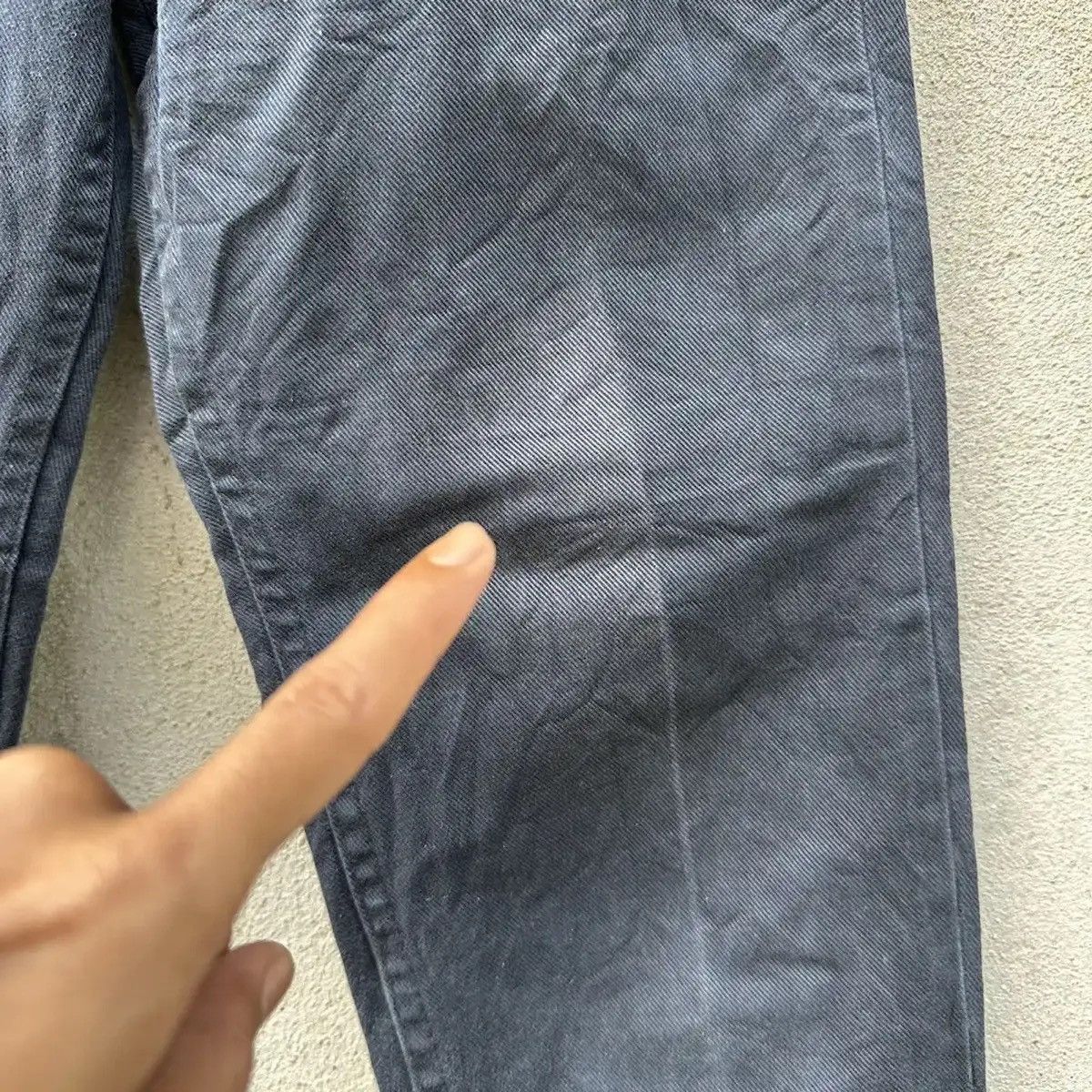 Levi's Vintage Clothing 1990’s VINTAGE LEVI’S 606 SUPER BLACK LEVIS JEANS WHITE TAB Size US 27 - 15 Thumbnail