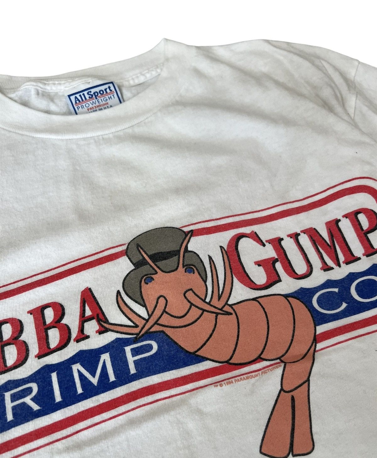 Vintage Vintage Bubba Gump Tee 90s Size US L / EU 52-54 / 3 - 3 Thumbnail
